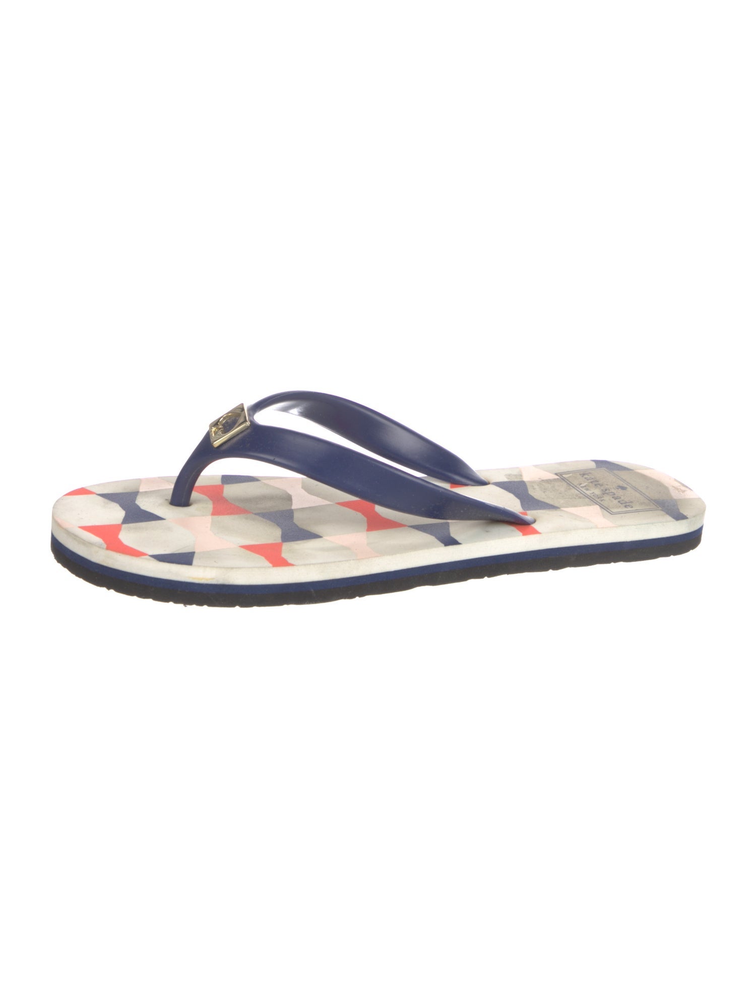 Kate Spade New York Rubber Printed Flip Flops