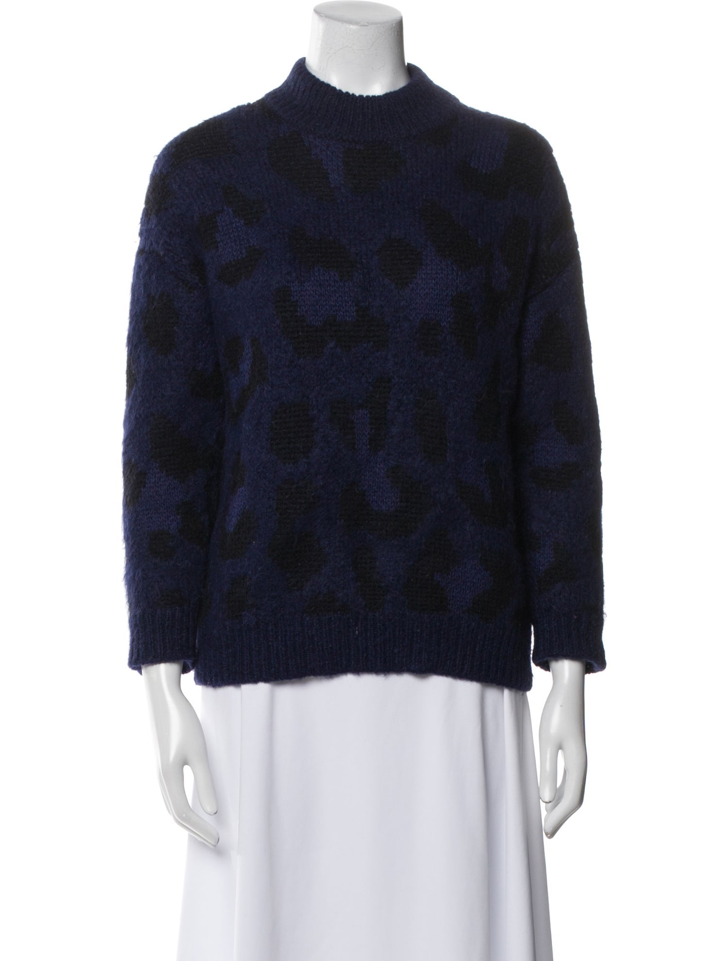 Kate Spade New York Alpaca Animal Print Sweater