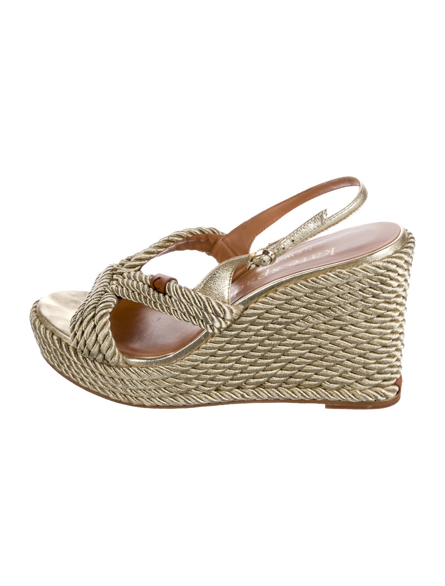 Kate Spade New York Animal Print Braided Accents Espadrilles