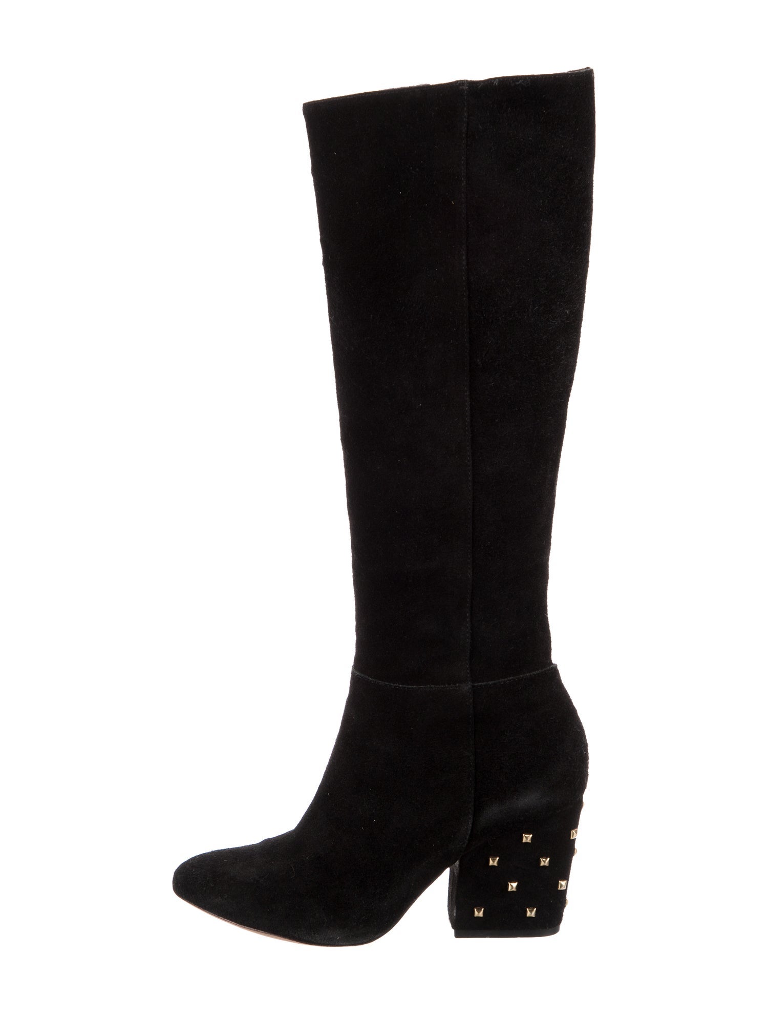 Kate Spade New York Suede Studded Accents Boots
