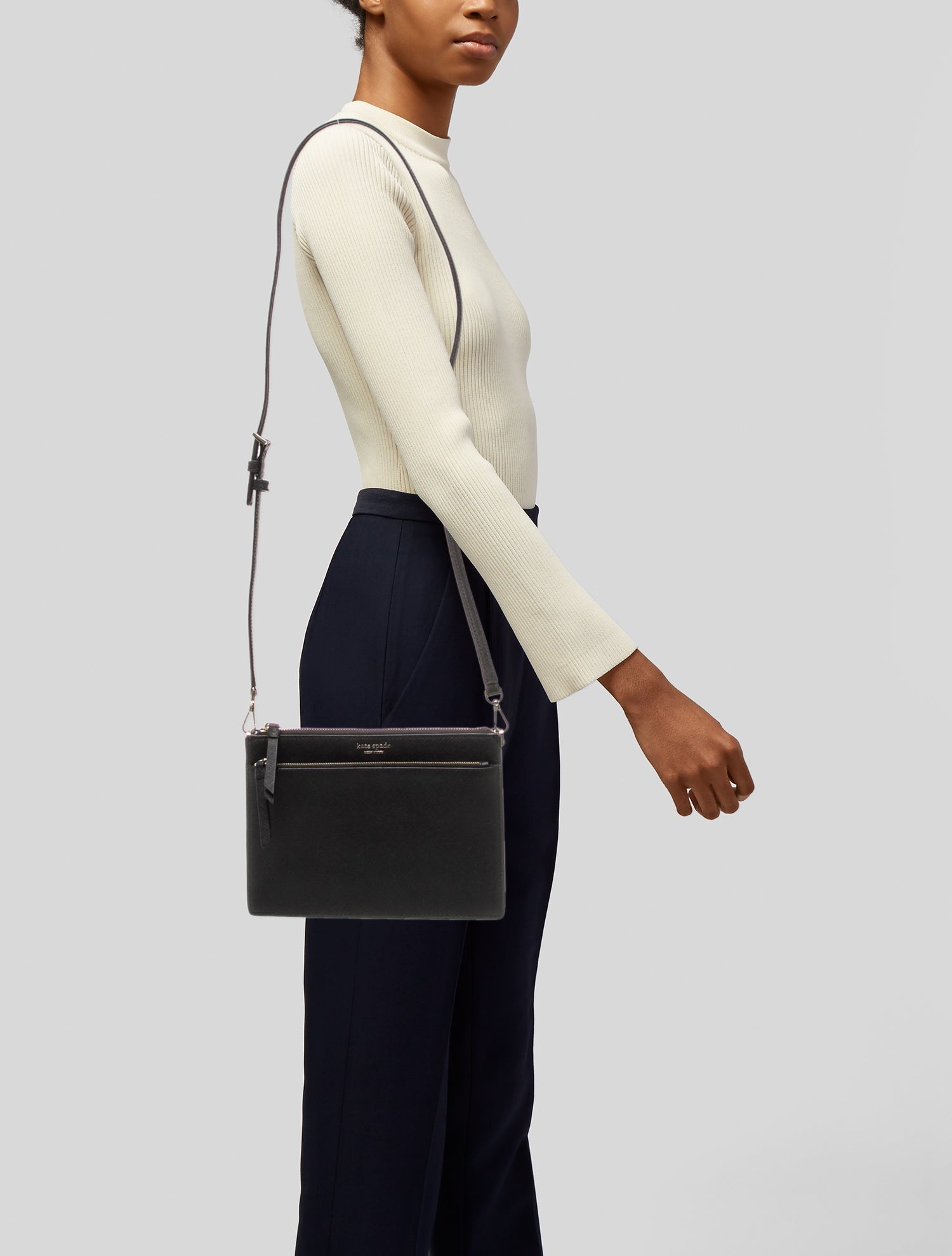 Kate Spade New York Saffiano Leather Crossbody Bag