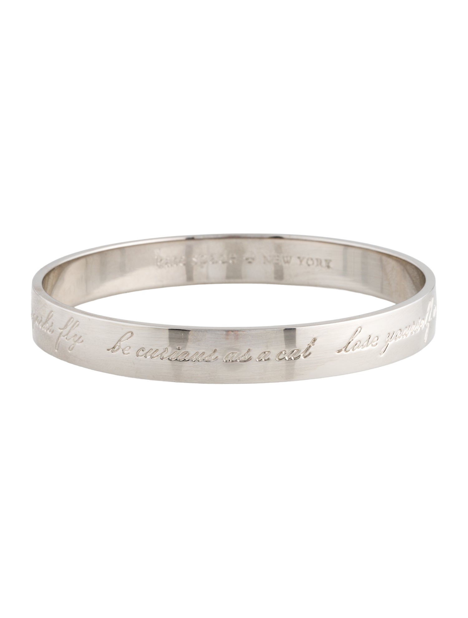 Kate Spade New York 'This Is The Year To...' Bangle Bracelet