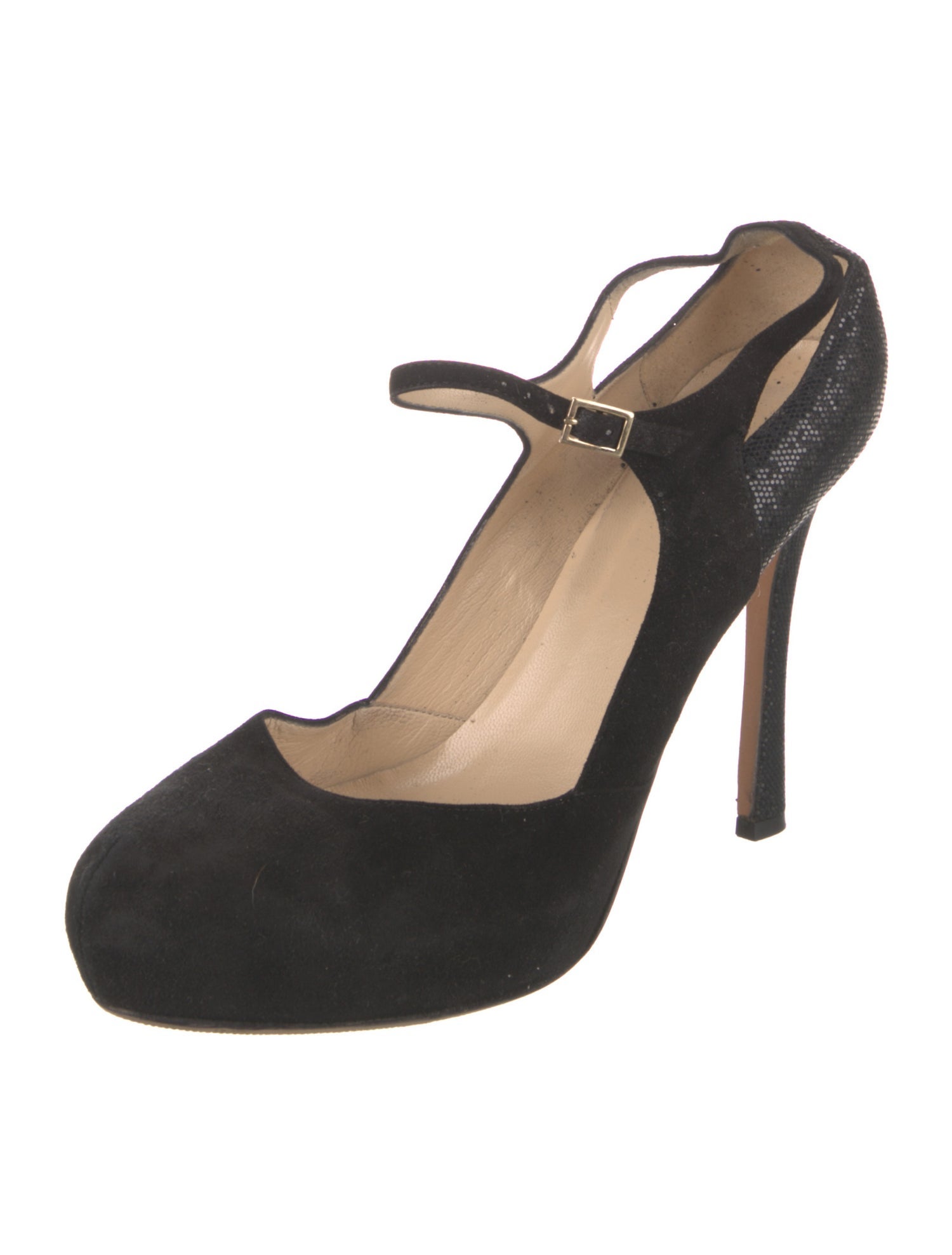 Kate Spade New York Suede Glitter Accents Slingback Pumps