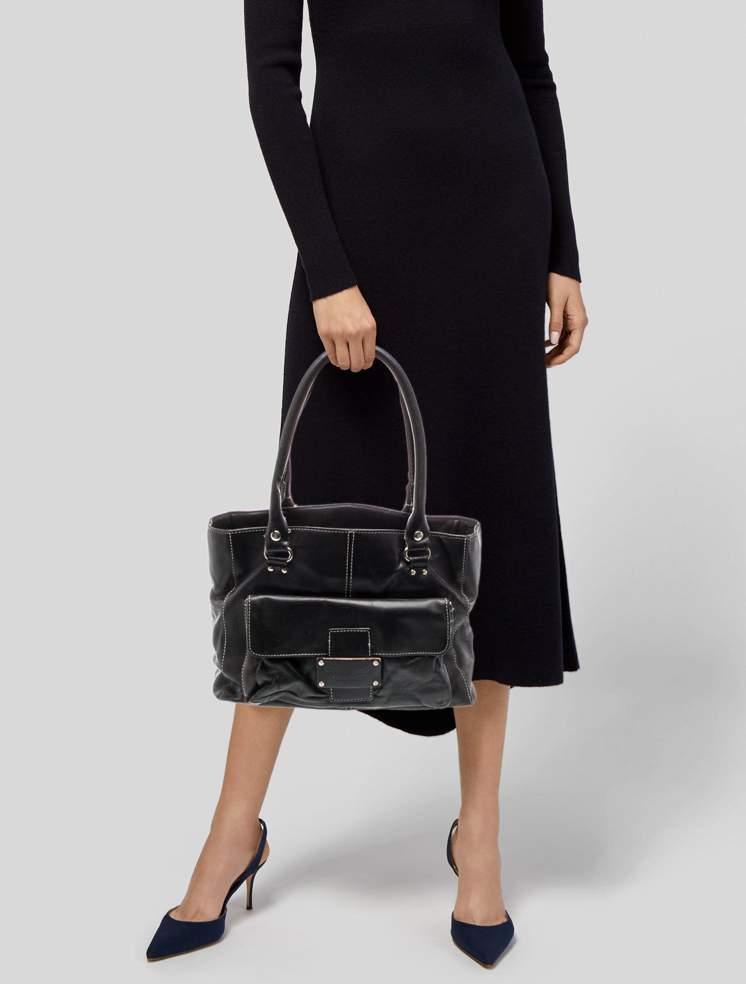 Kate Spade New York Leather Top Handle Bag