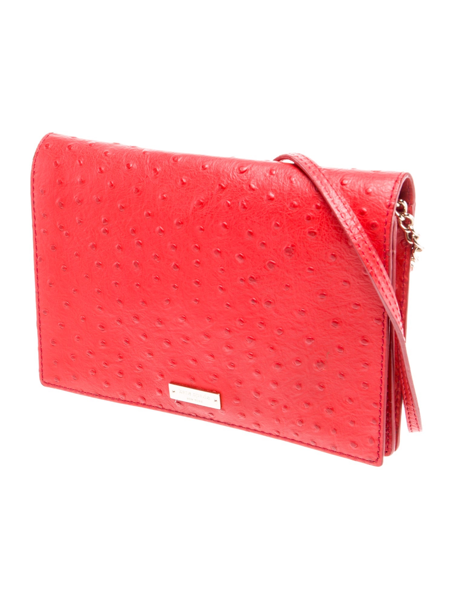 Kate Spade New York Embossed Leather Clutch