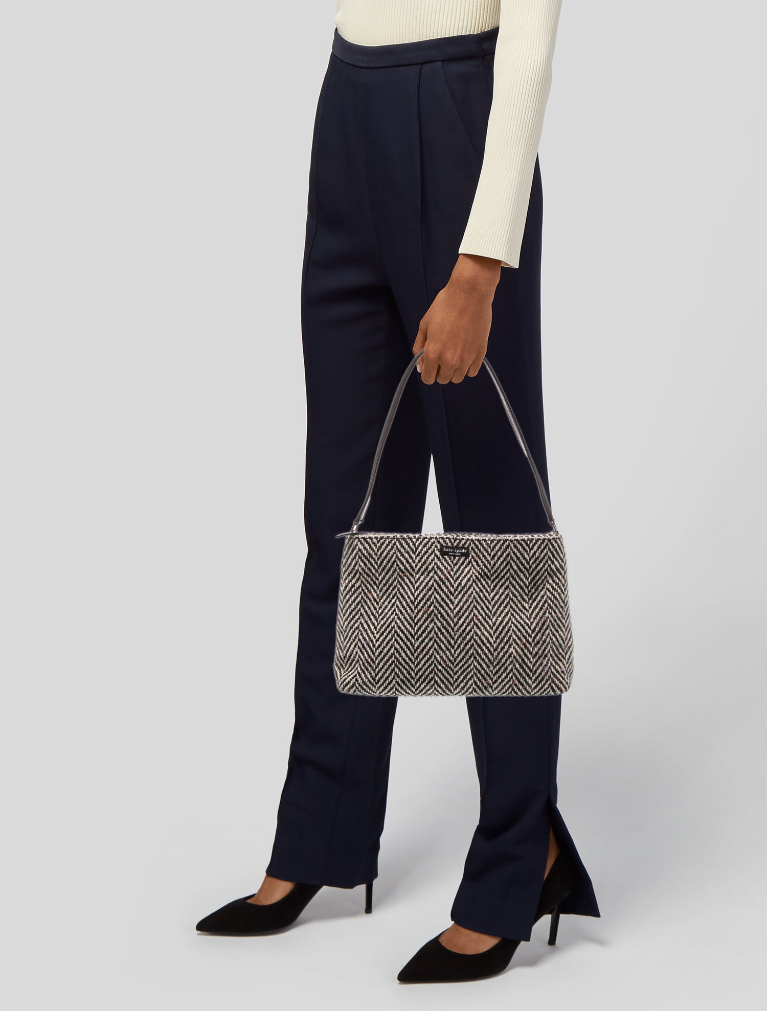 Kate Spade New York Tweed Shoulder Bag