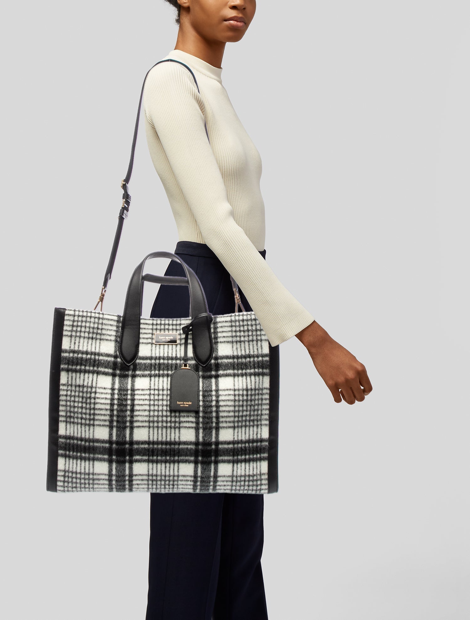 Kate Spade New York Wool Shoulder Bag