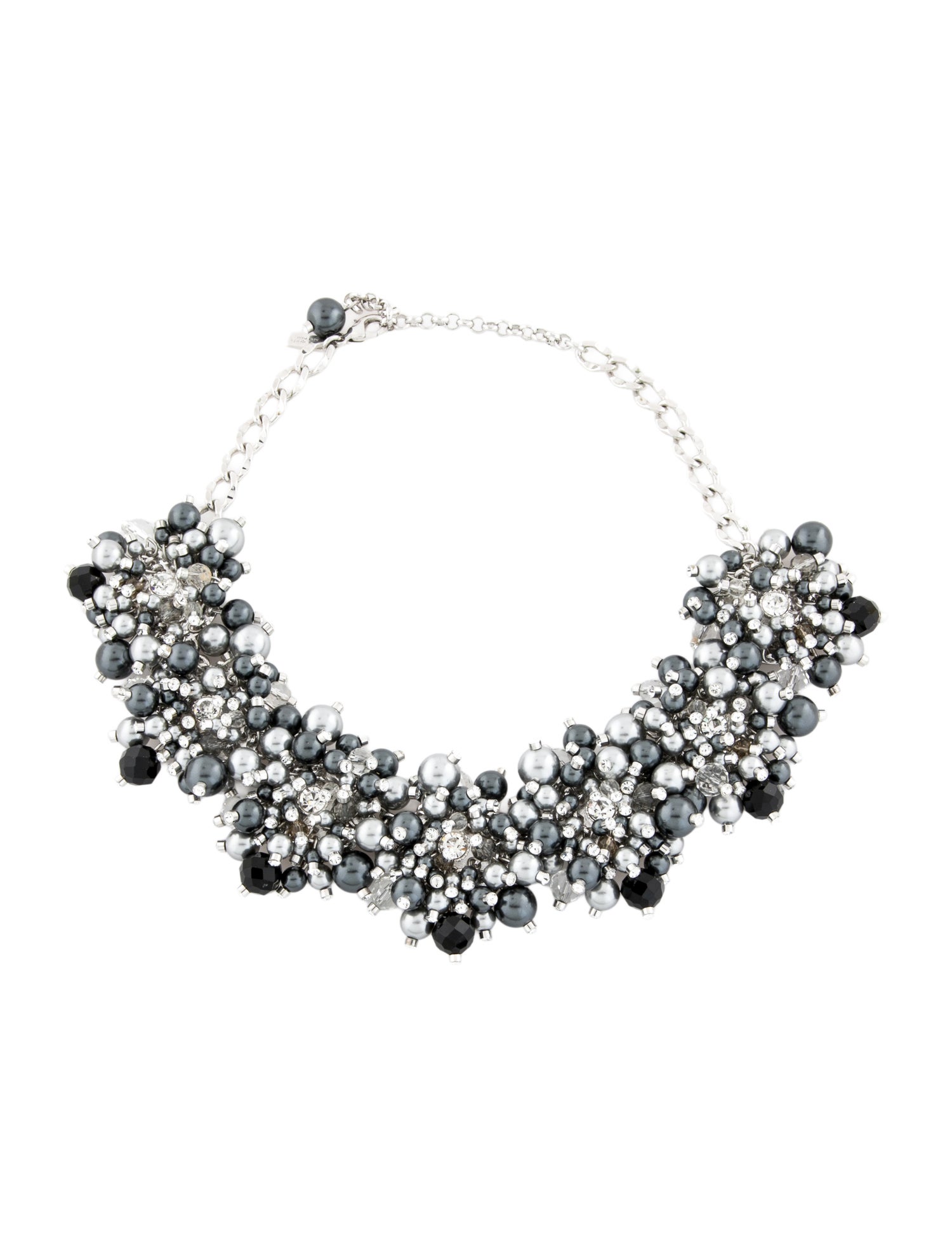 Kate Spade New York Faux Pearl & Crystal Collar