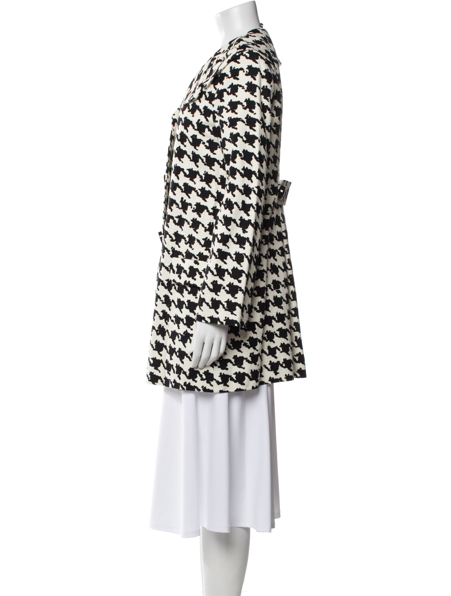 Kate Spade New York Houndstooth Print Evening Jacket