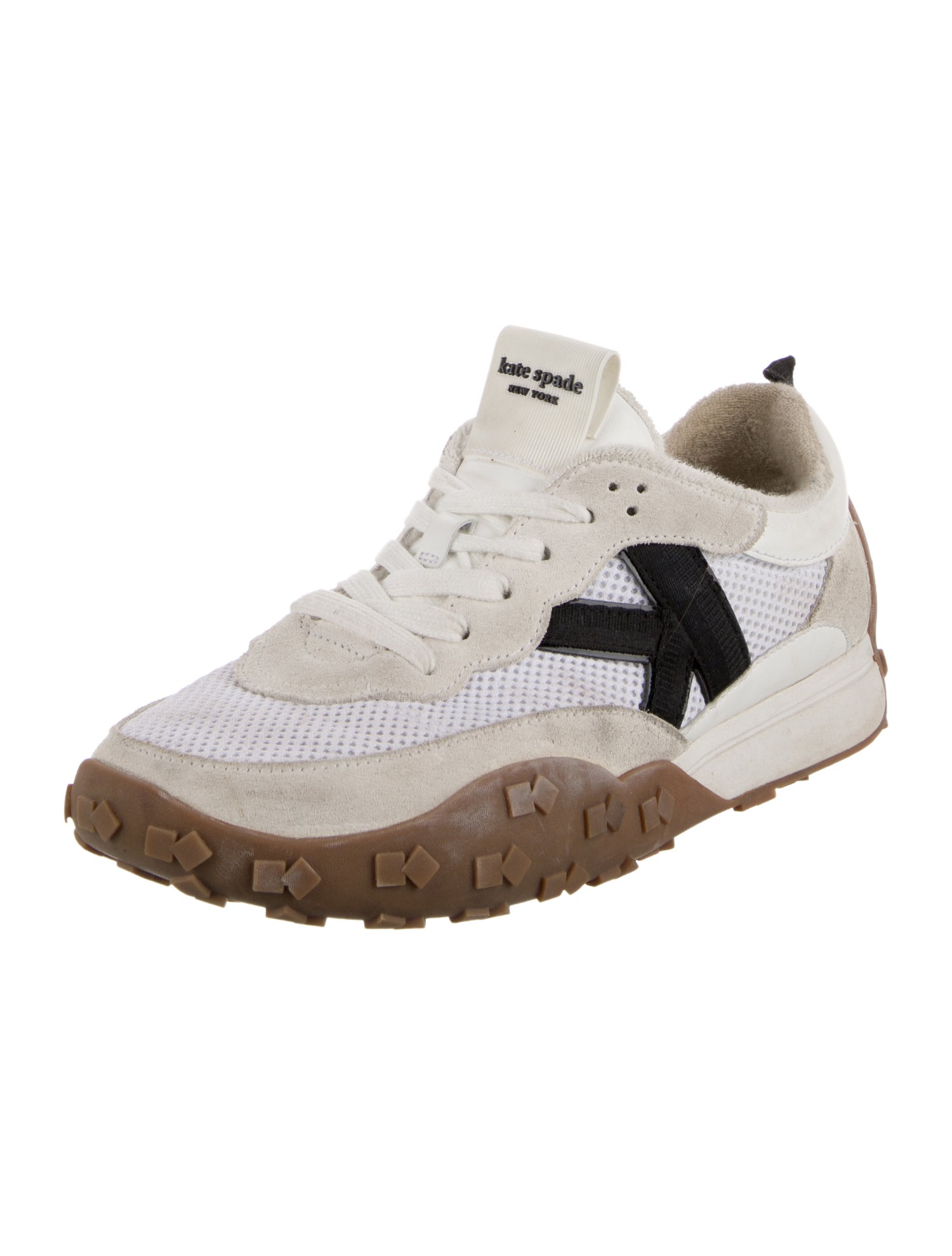 Kate Spade New York Suede Graphic Print Sneakers