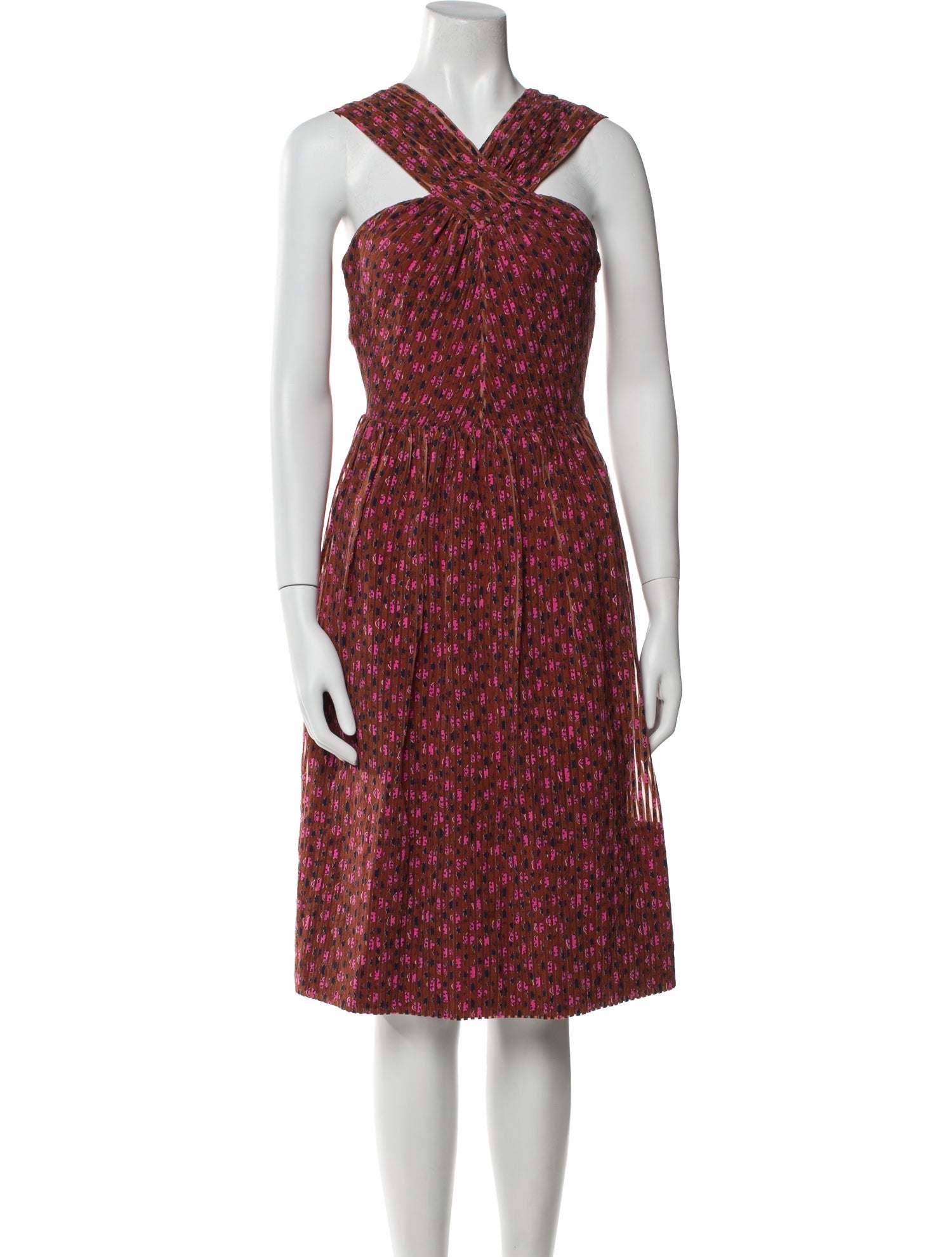 Kate Spade New York Printed Knee-Length Dress