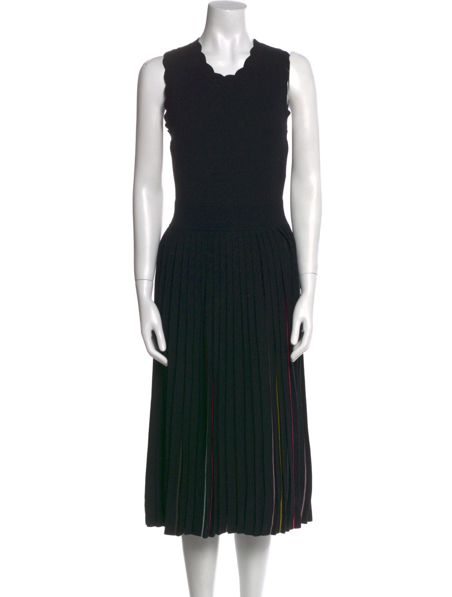 Kate Spade New York Scoop Neck Midi Length Dress