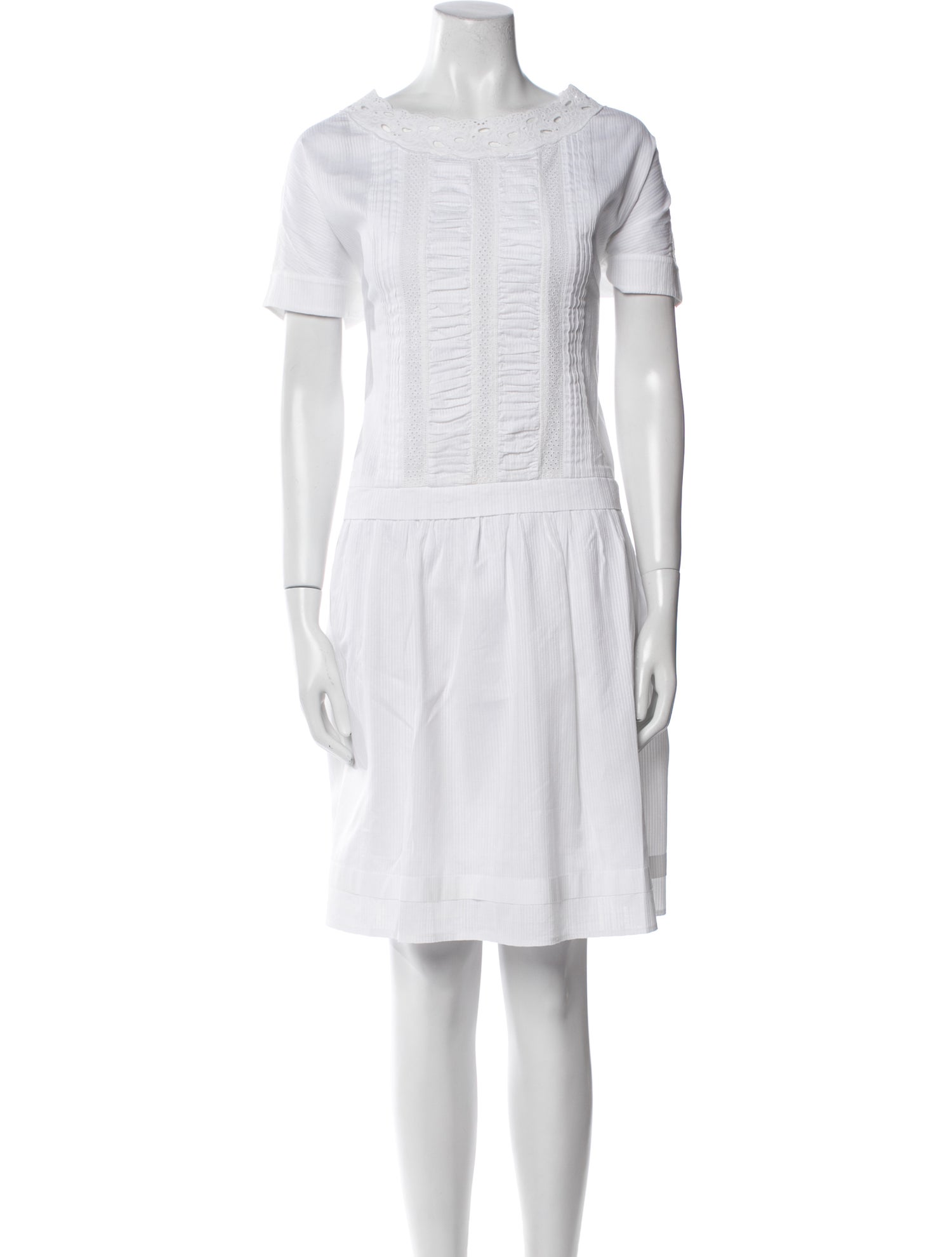 Kate Spade New York Bateau Neckline Knee-Length Dress