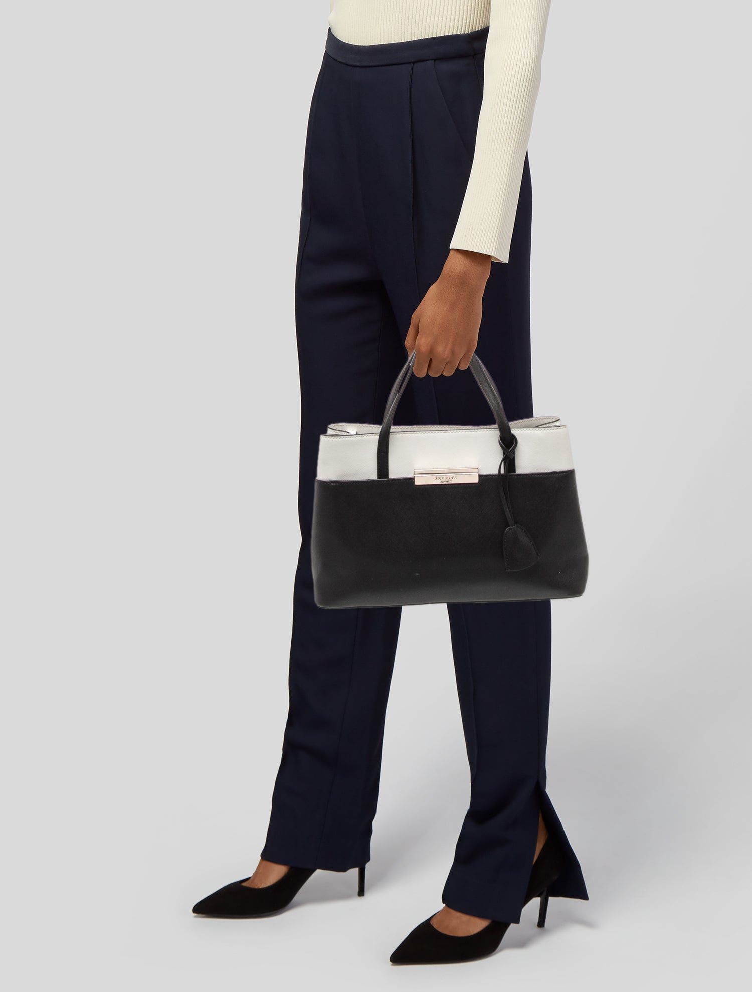 Kate Spade New York Saffiano Leather Top Handle Bag