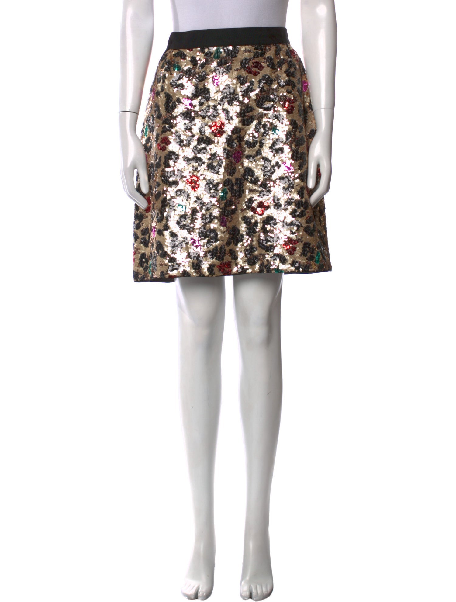 Kate Spade New York Floral Print Knee-Length Skirt