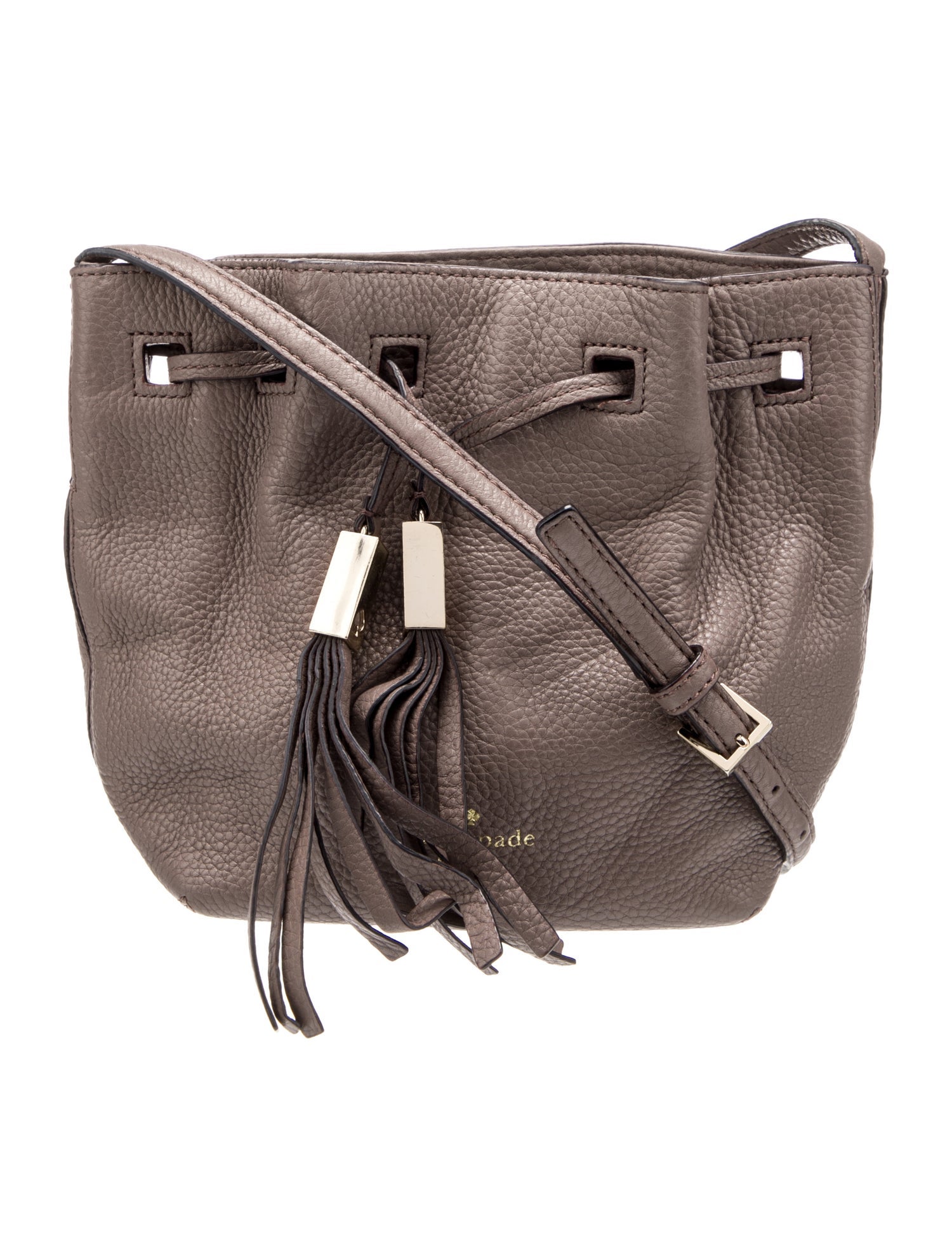 Kate Spade New York Leather Bucket Bag