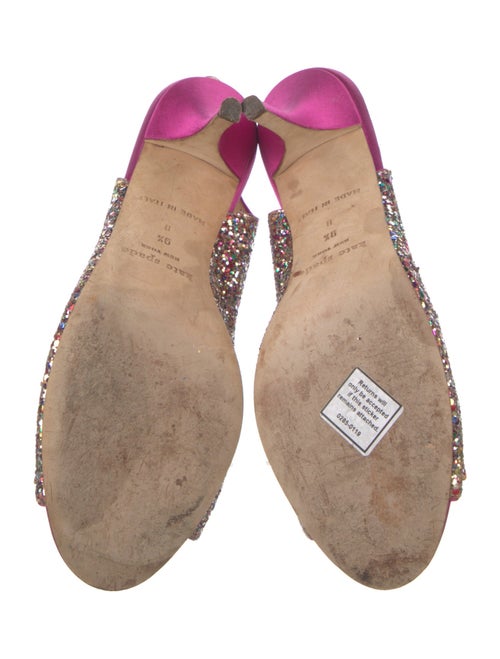 Kate Spade New York Glitter Bow Accents Slingback Pumps