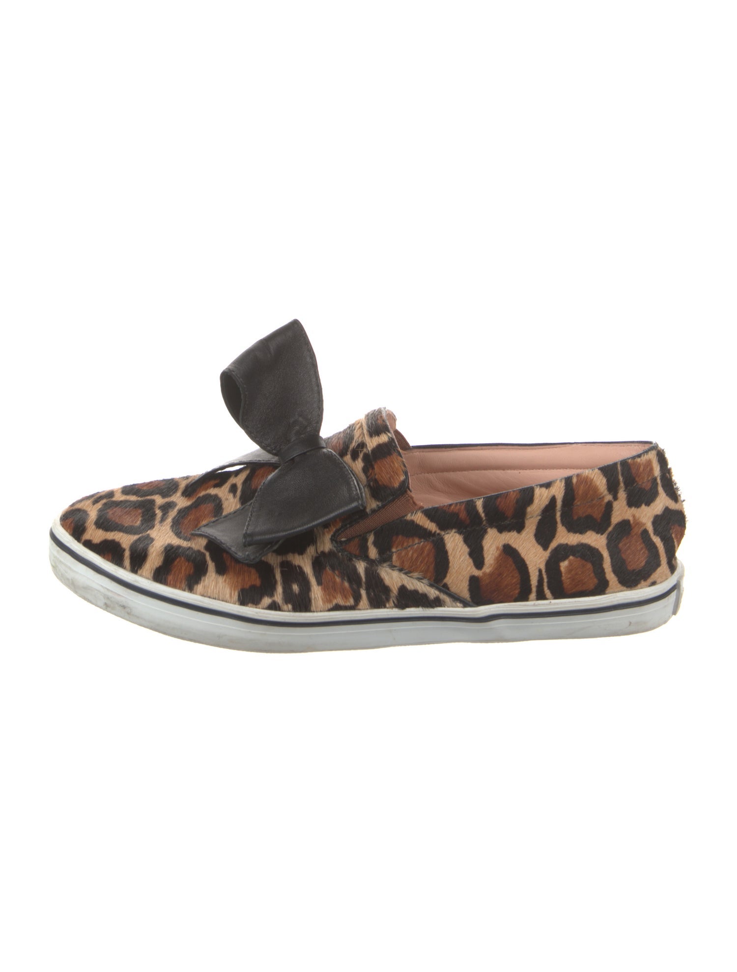Kate Spade New York Ponyhair Animal Print Loafers