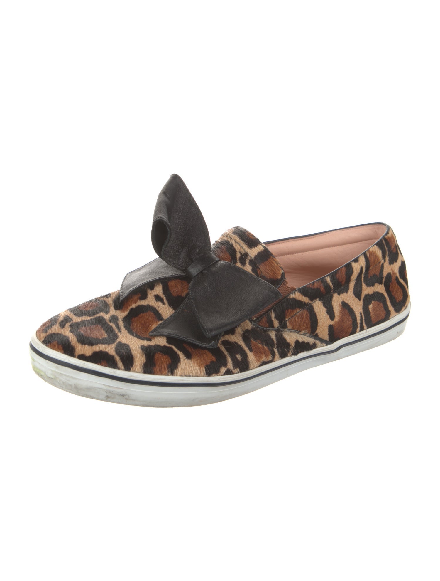 Kate Spade New York Ponyhair Animal Print Loafers