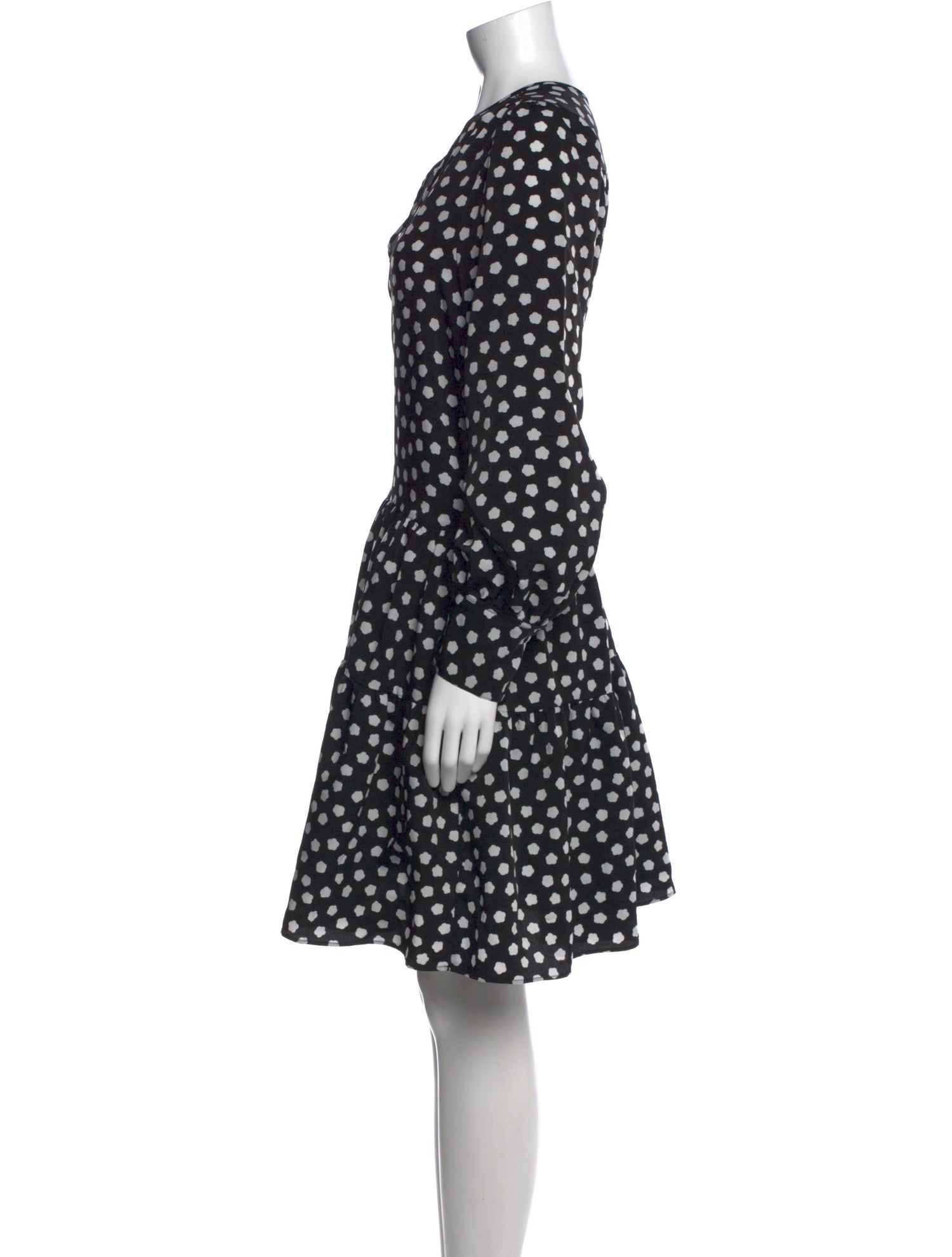 Kate Spade New York Polka Dot Print Mini Dress