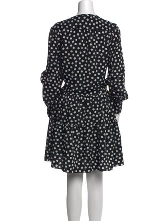 Kate Spade New York Polka Dot Print Mini Dress