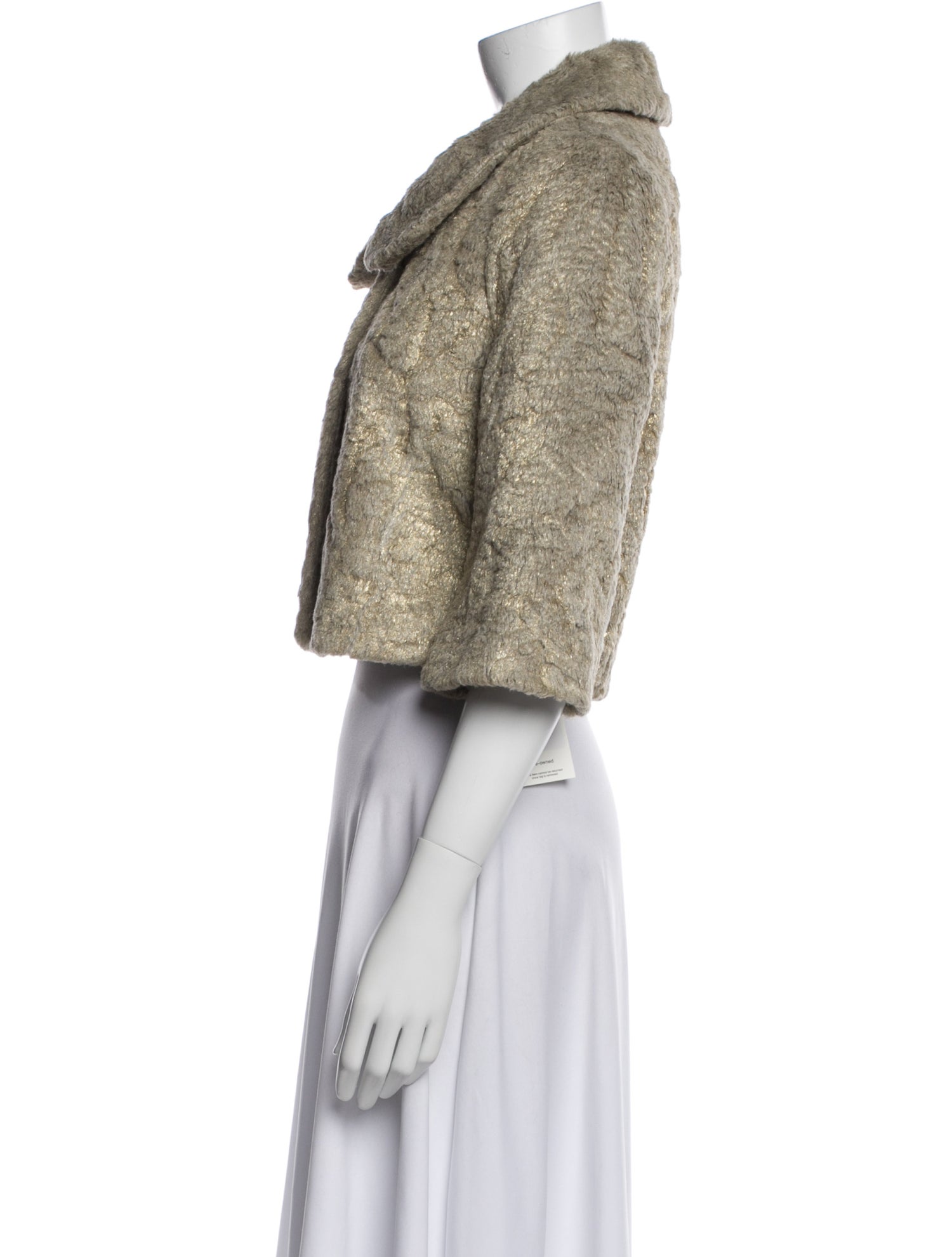 Kate Spade New York Tweed Pattern Bolero