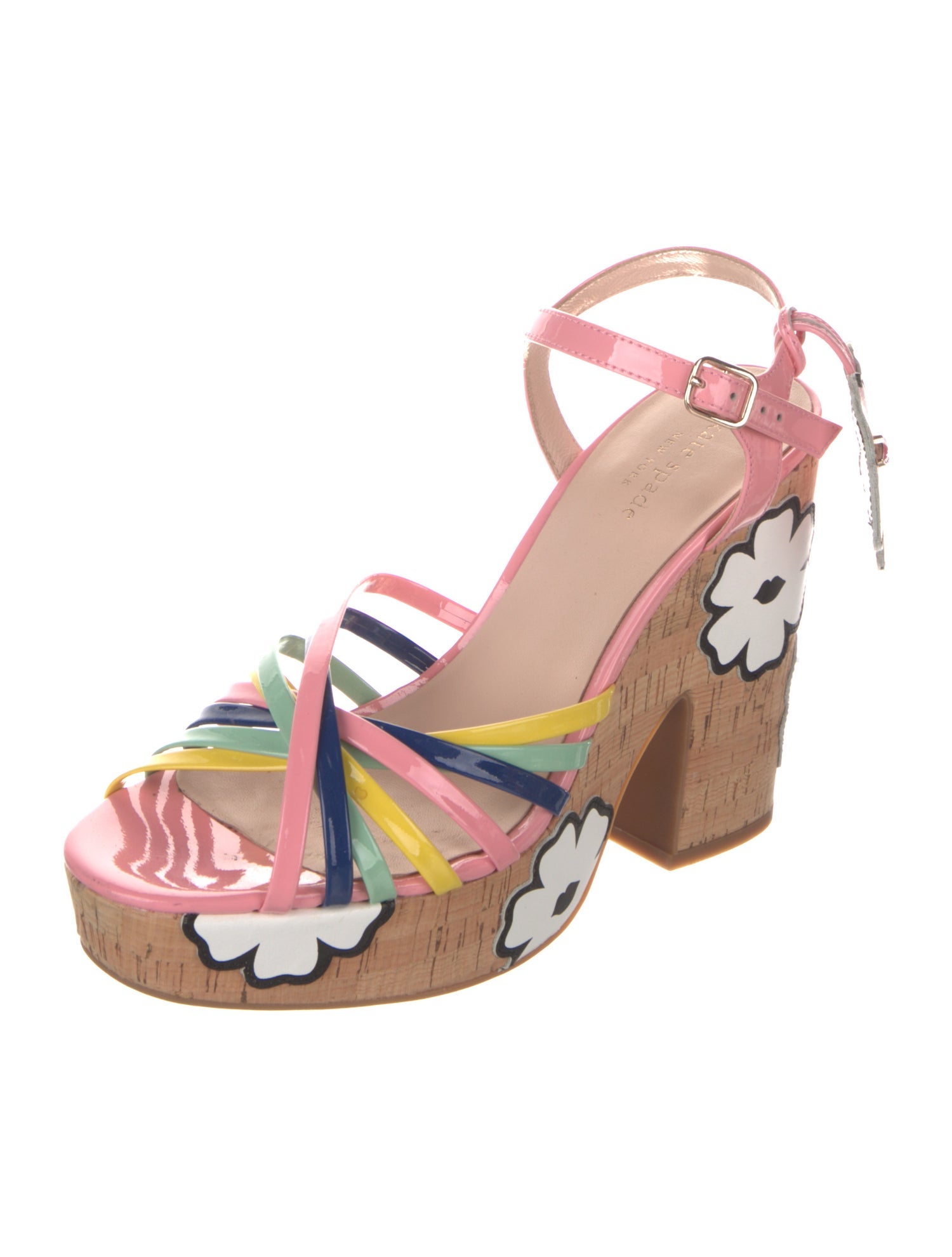 Kate Spade New York Patent Leather Printed Sandals