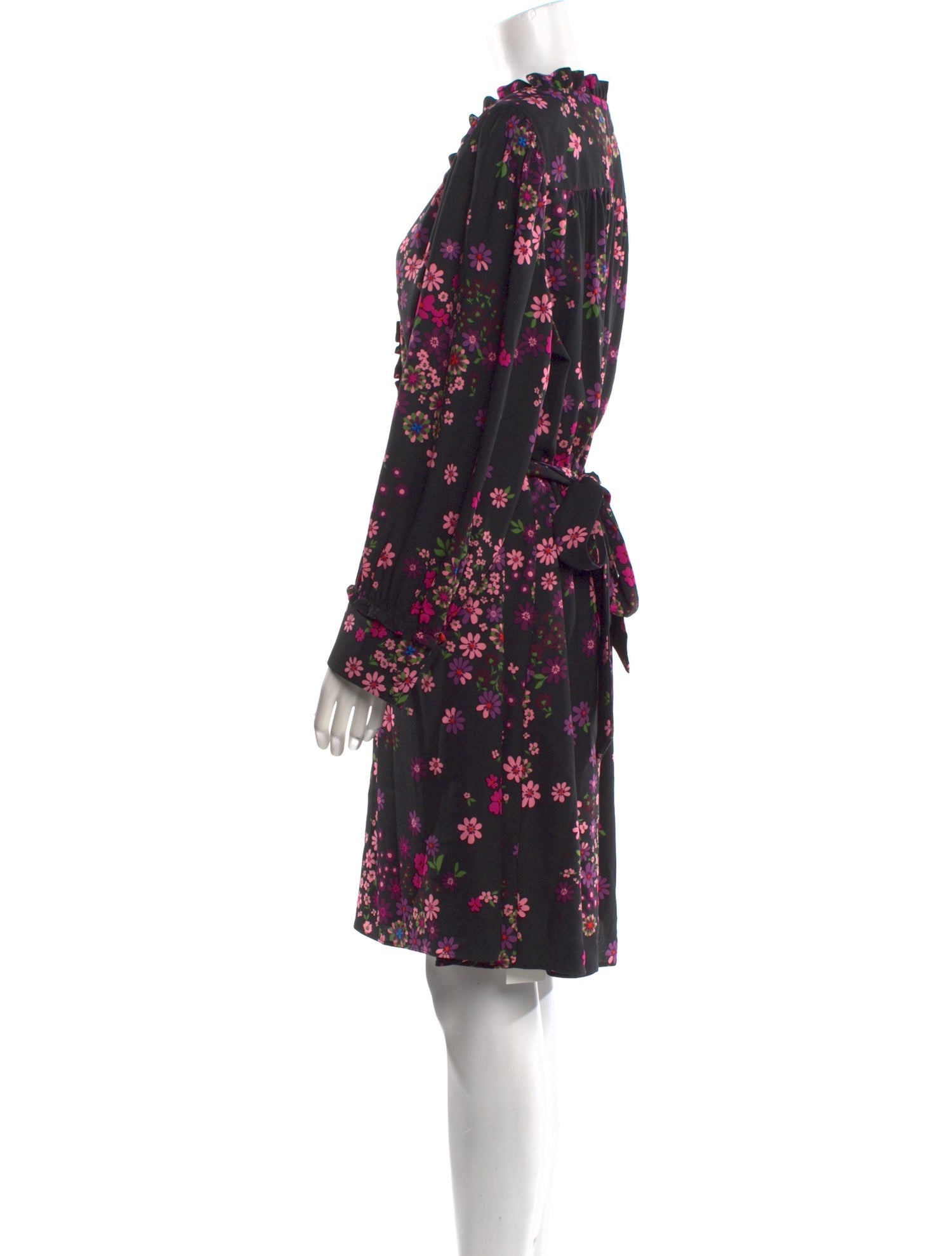 Kate Spade New York Floral Print Knee-Length Dress