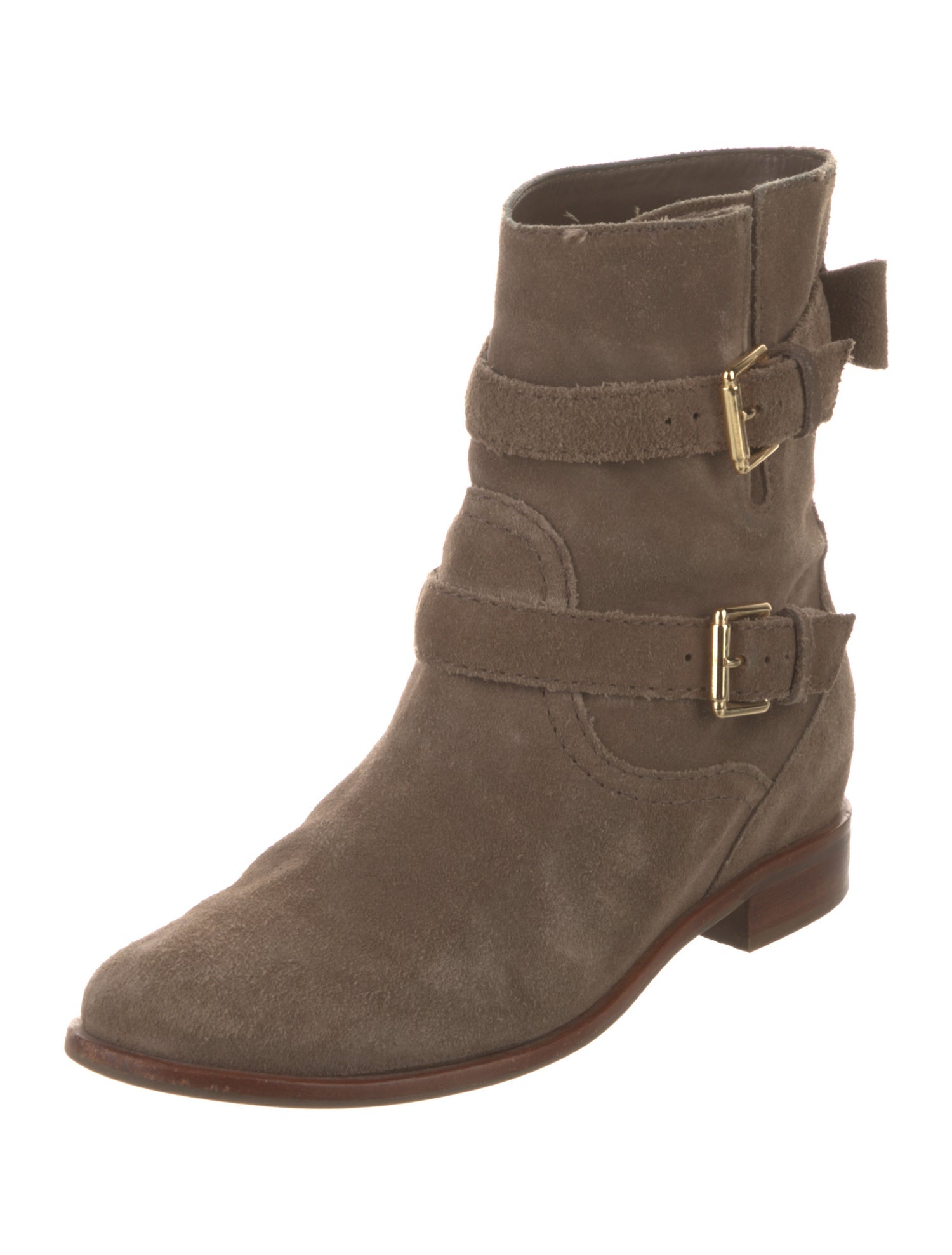 Kate Spade New York Suede Moto Boots