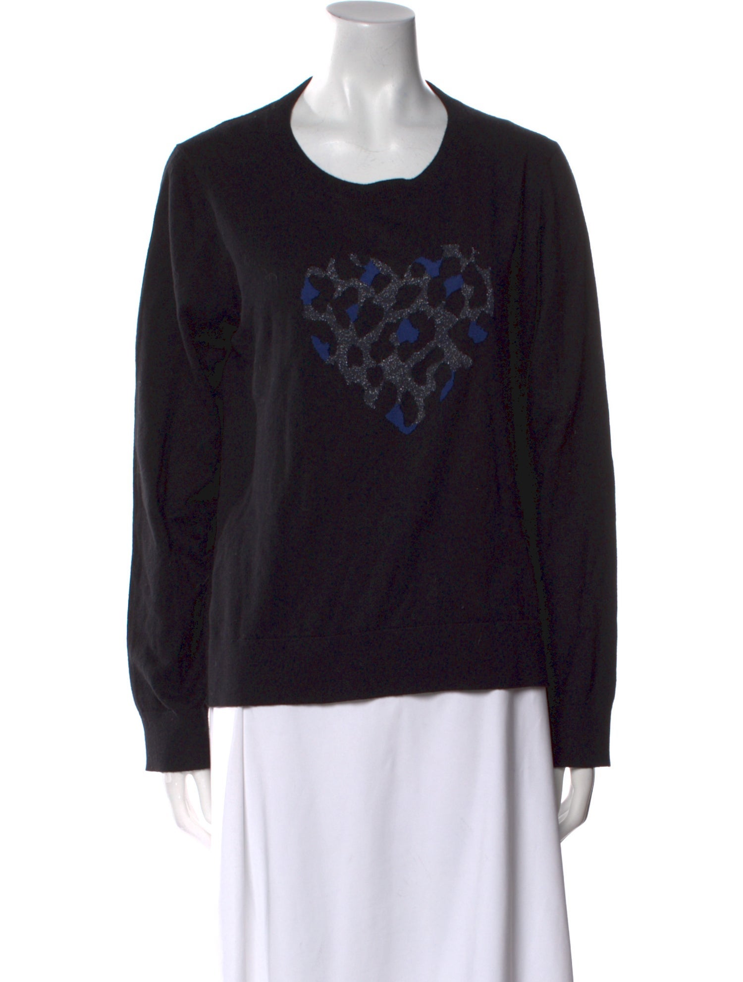 Kate Spade New York Printed Scoop Neck Sweater