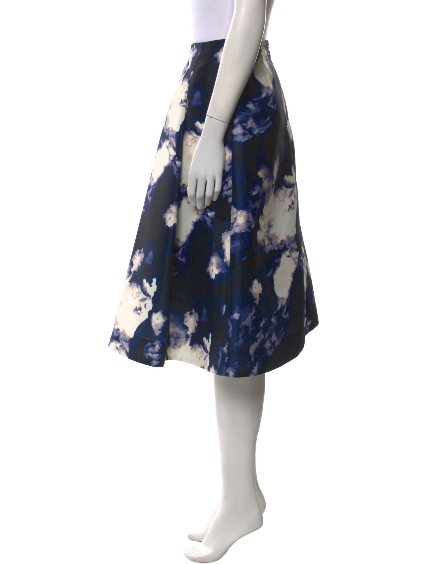 Kate Spade New York Floral Print Knee-Length Skirt