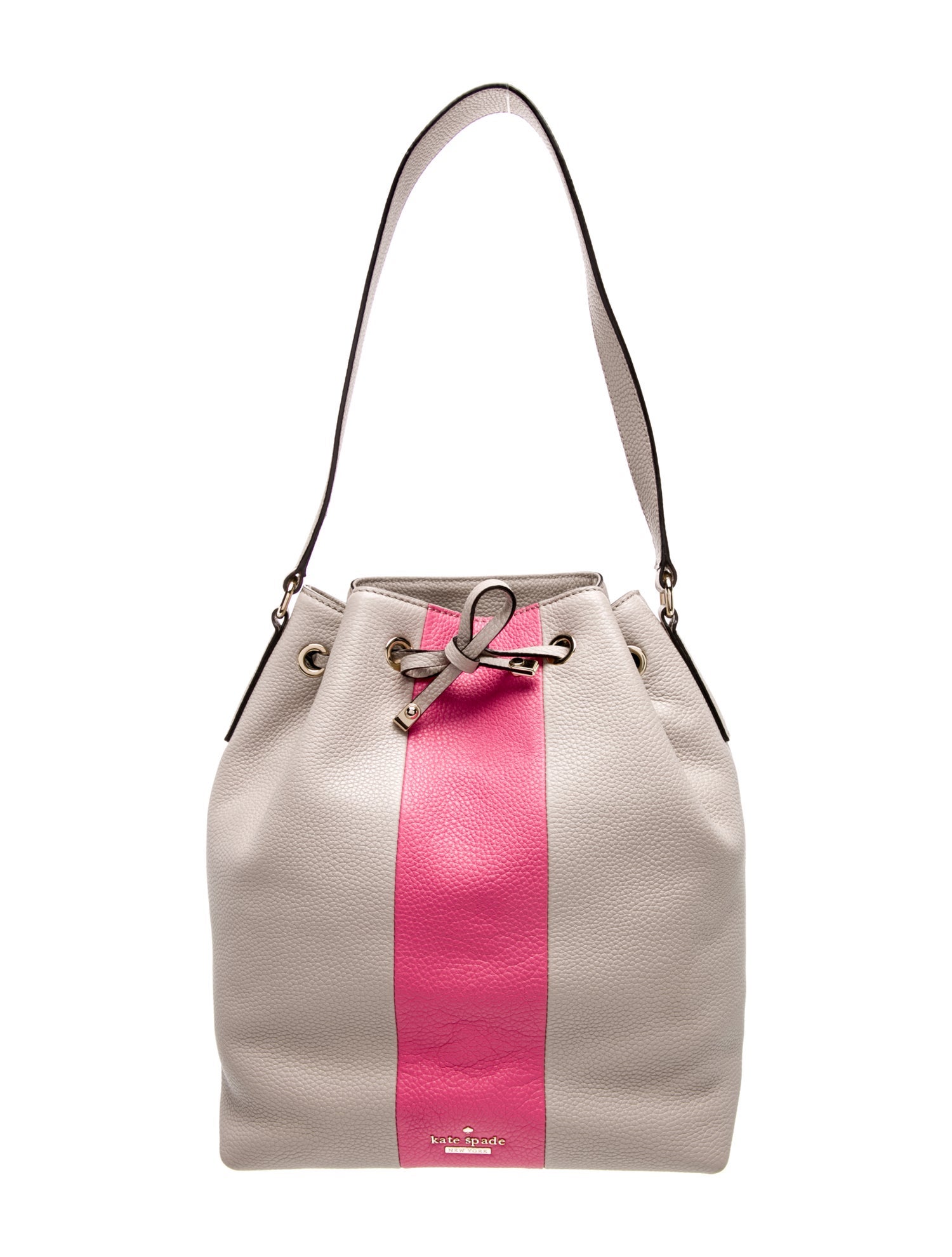 Kate Spade New York Leather Bucket Bag