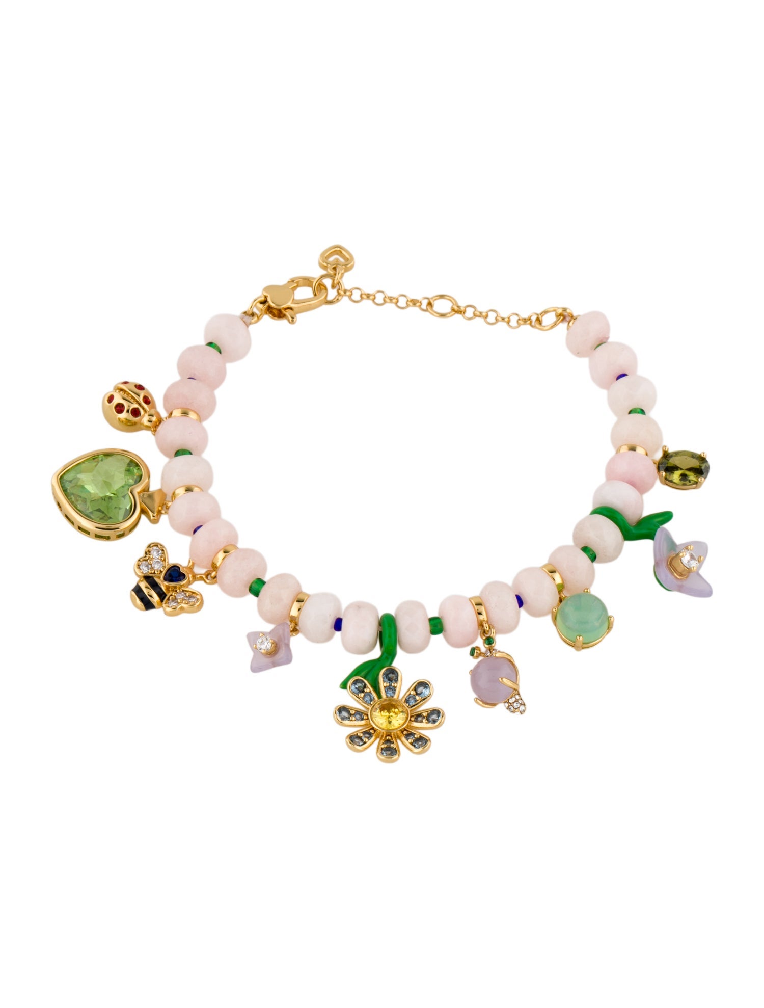 Kate Spade New York 'Garden Friends' Beaded Charm Bracelet