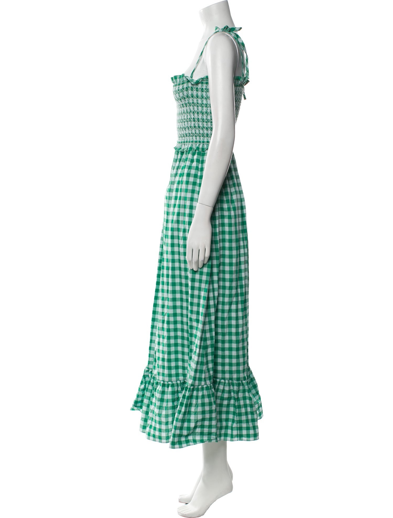 Kate Spade New York Plaid Print Long Dress