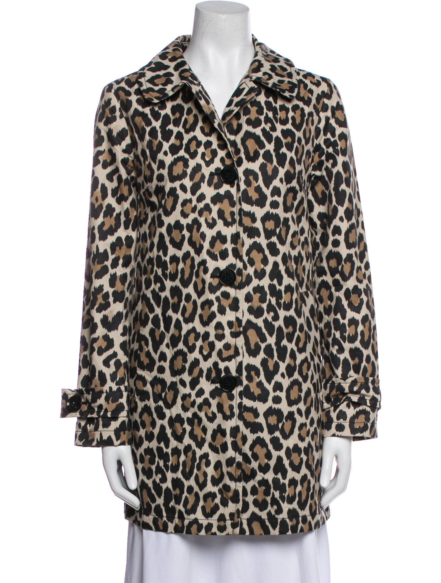 Kate Spade New York Animal Print Faux Fur Jacket