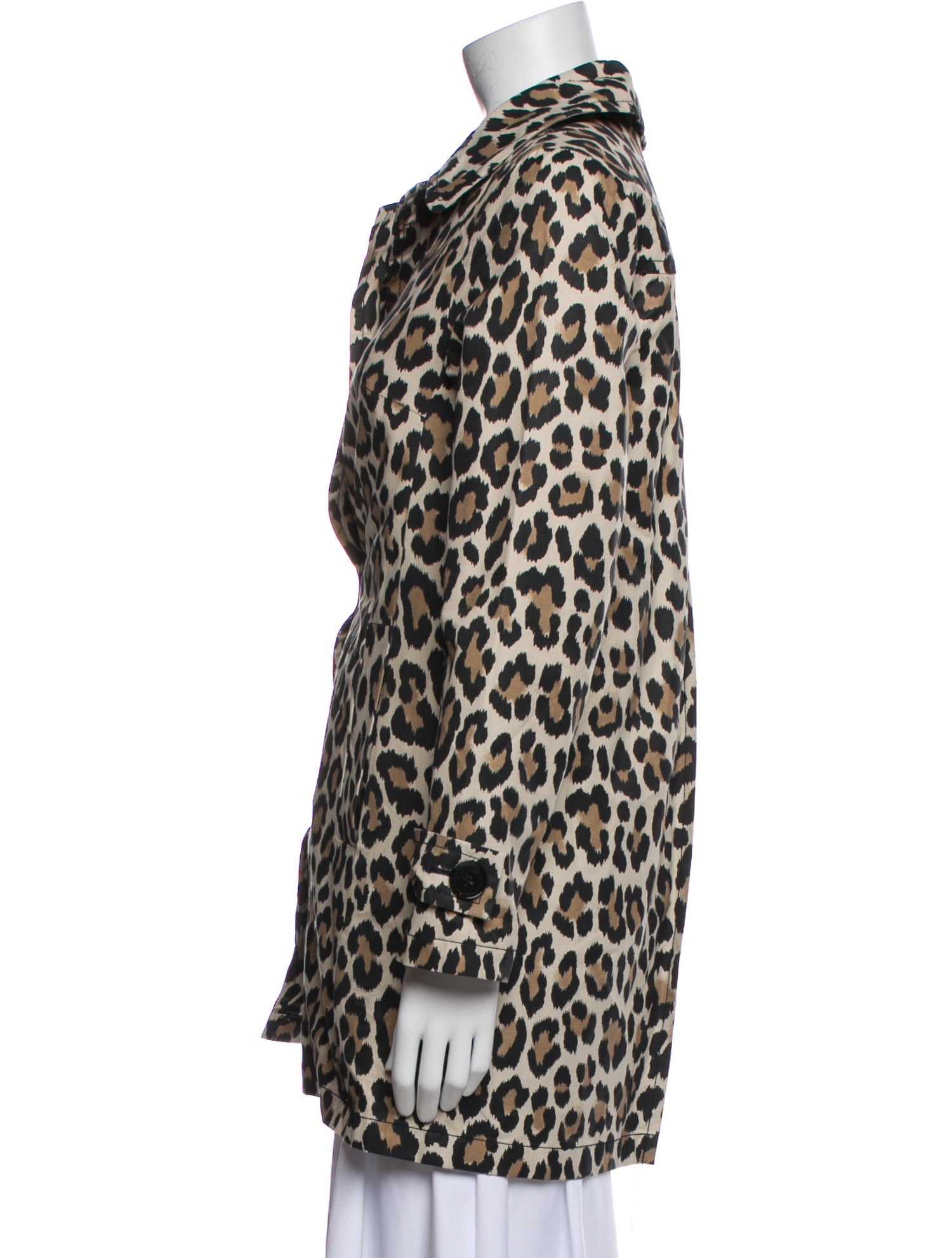Kate Spade New York Animal Print Faux Fur Jacket