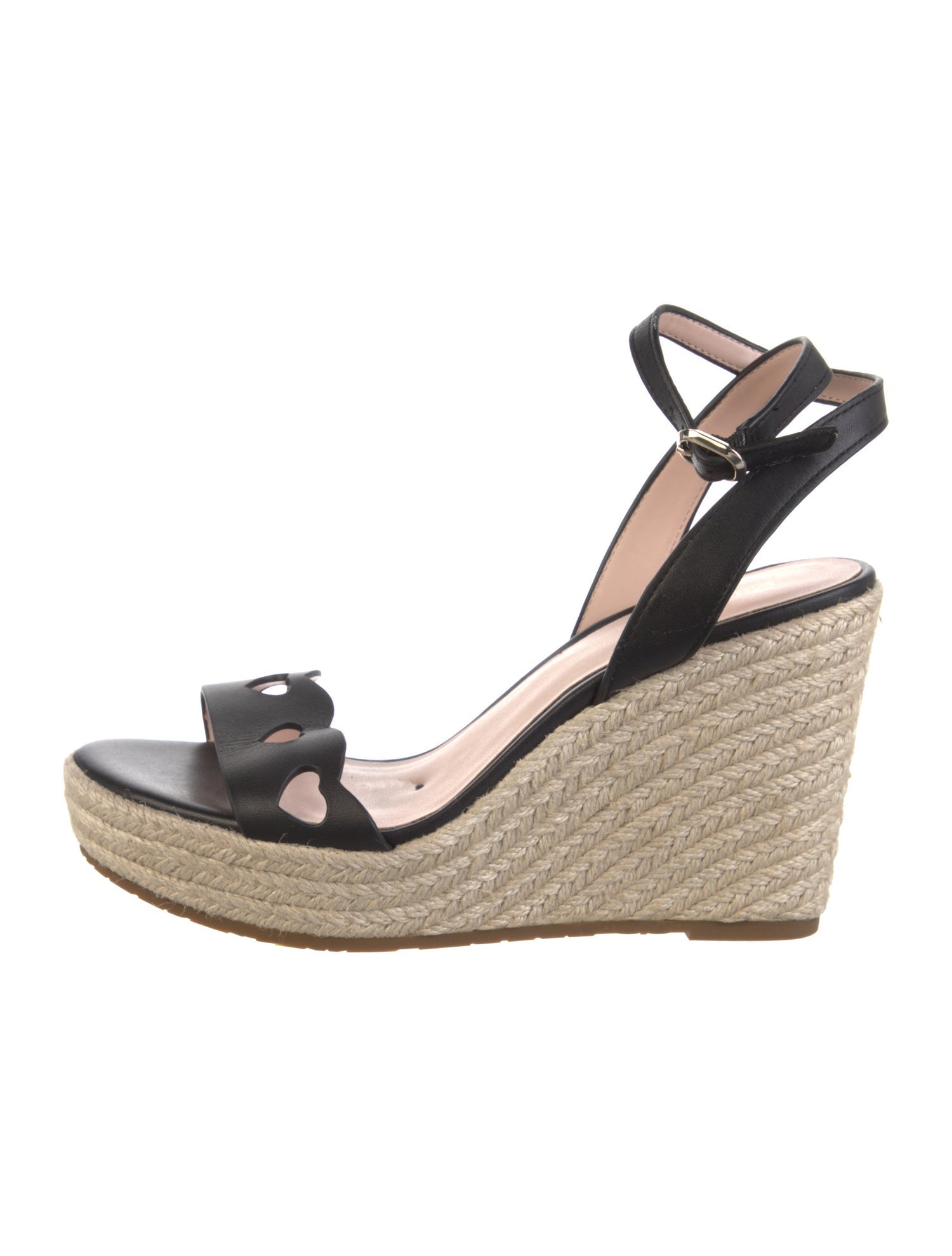 Kate Spade New York Leather Colorblock Pattern Espadrilles