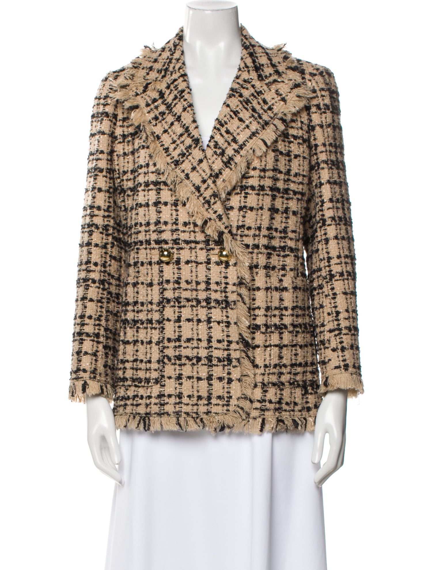 Kate Spade New York Plaid Print Blazer