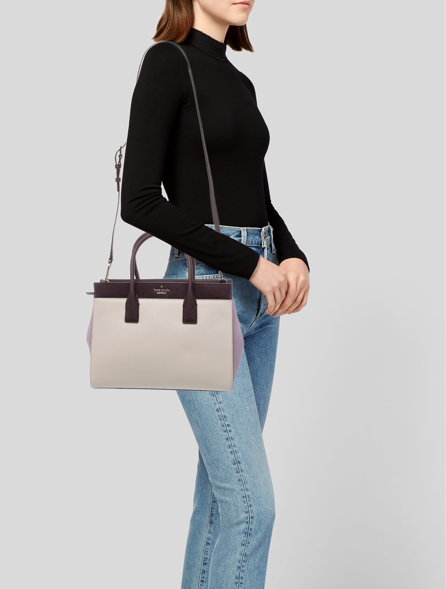 Kate Spade New York Saffiano Leather Top Handle Bag