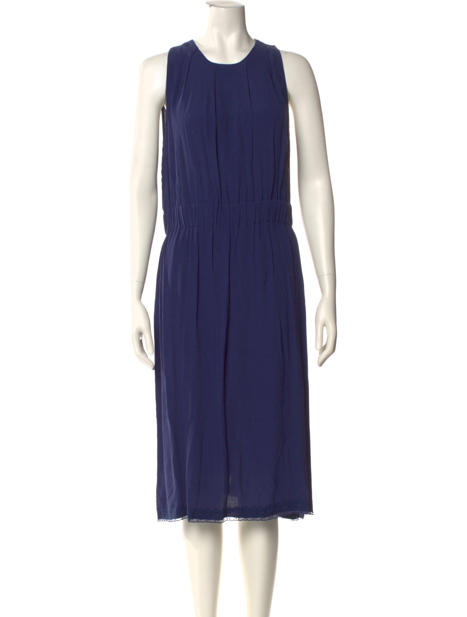 Kate Spade New York Crew Neck Midi Length Dress