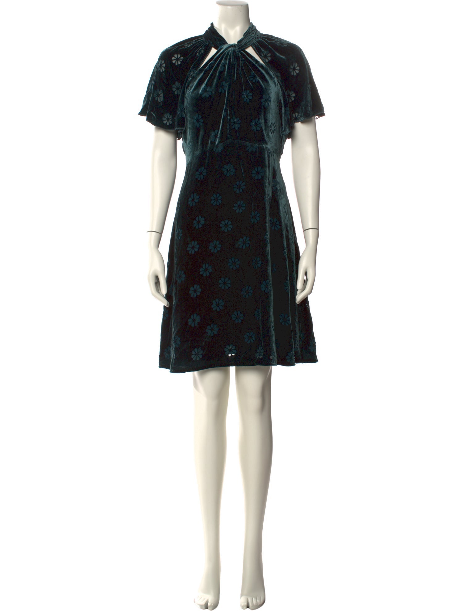 Kate Spade New York Velvet Knee-Length Dress