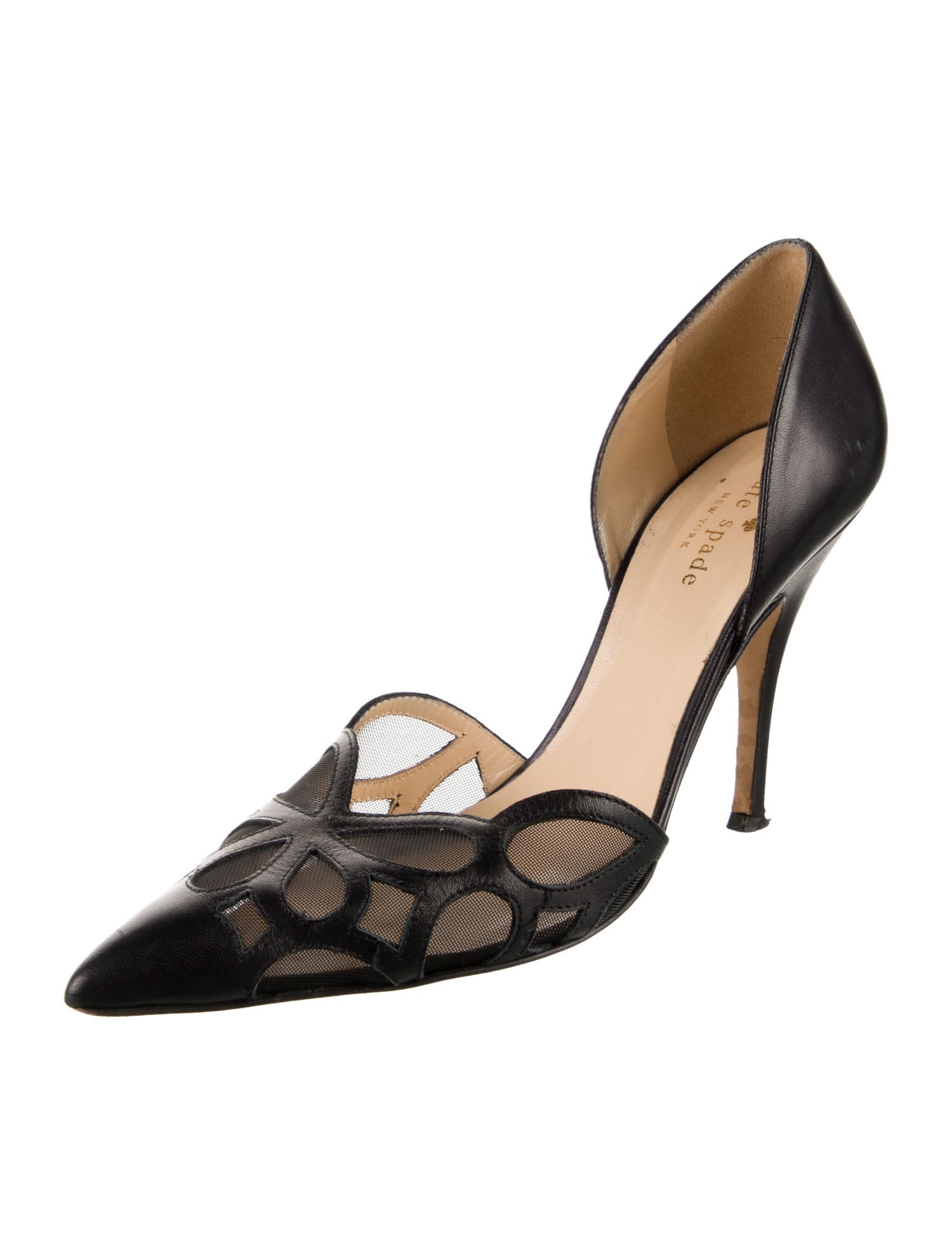 Kate Spade New York Leather D'Orsay Pumps