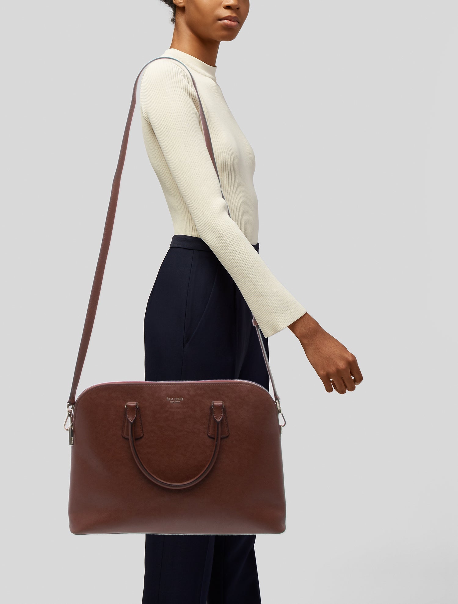 Kate Spade New York Saffiano Leather Top Handle Bag