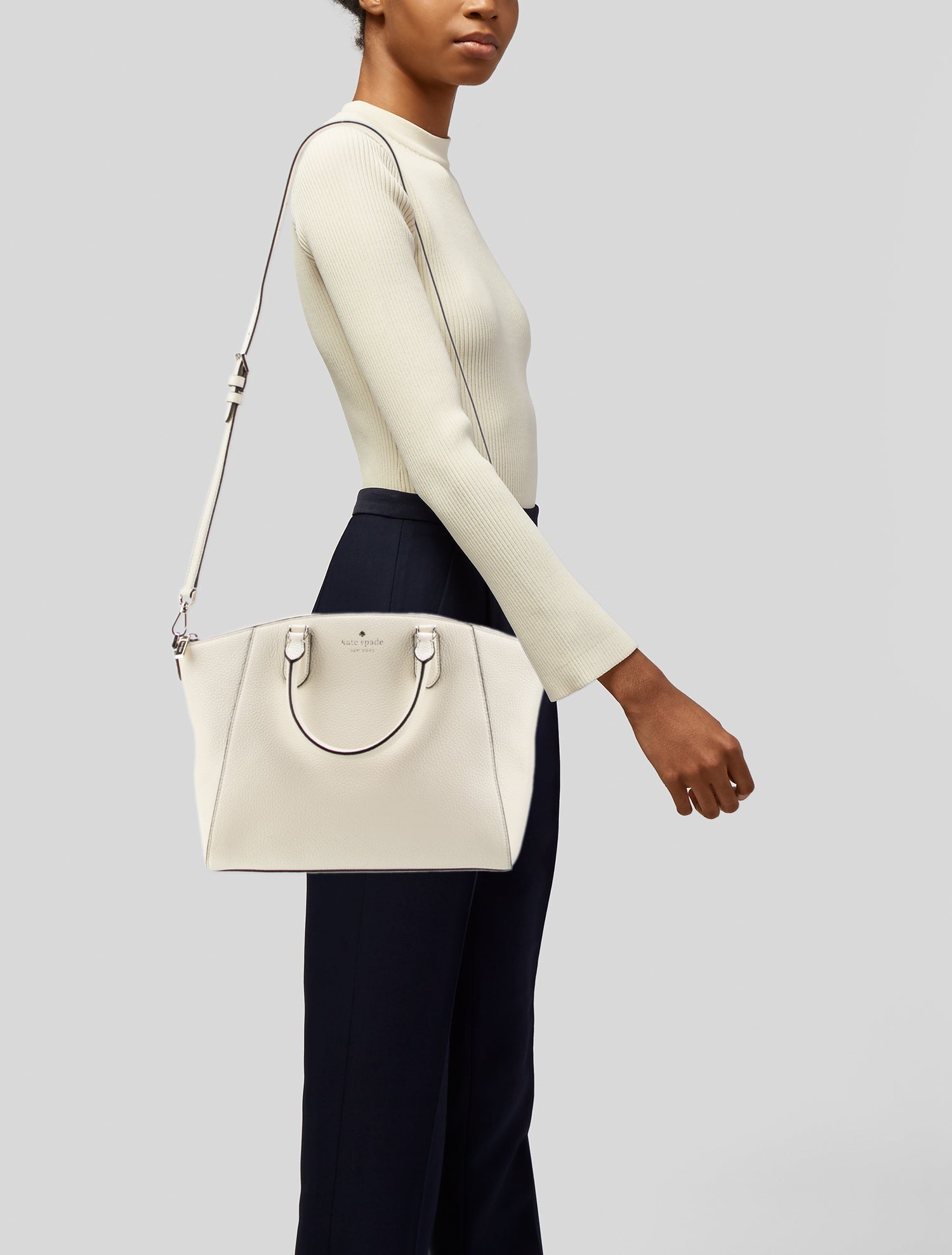 Kate Spade New York Leather Top Handle Bag