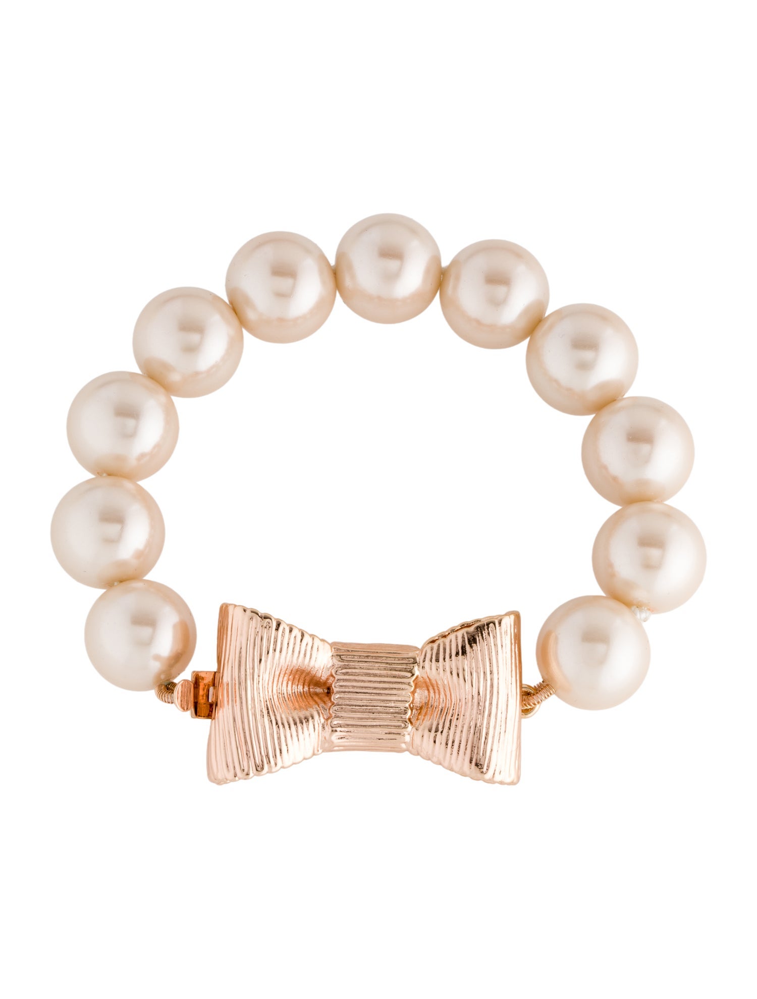 Kate Spade New York Faux Pearl All Wrapped Up Bracelet