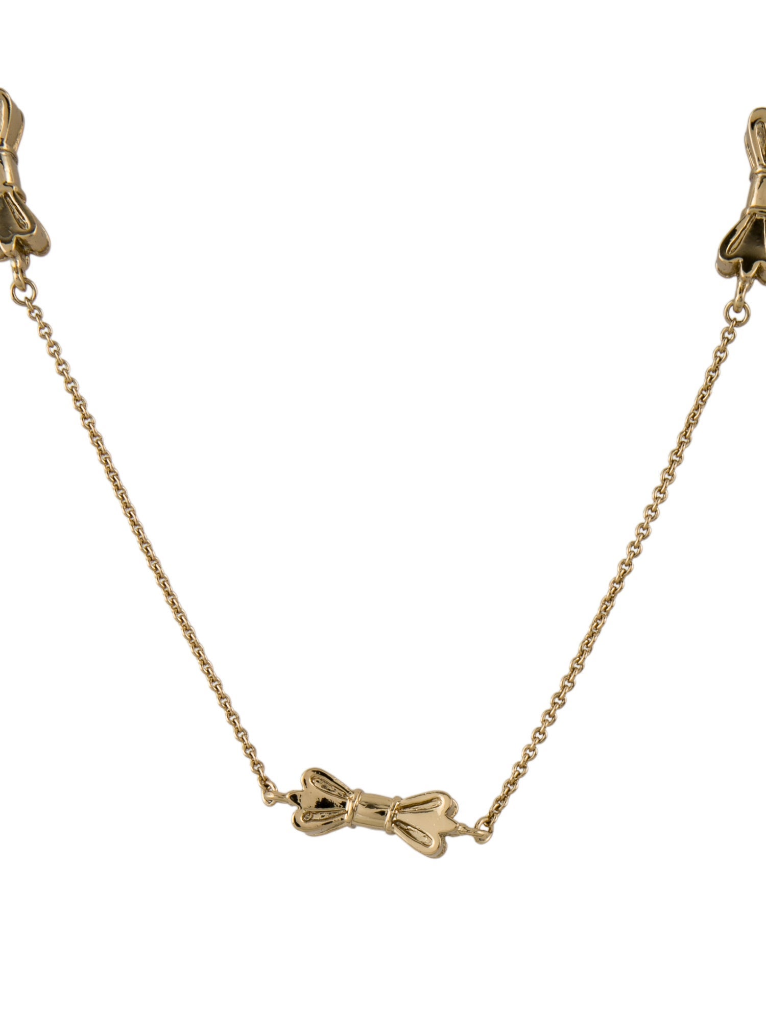 Kate Spade New York Bow Station Necklace