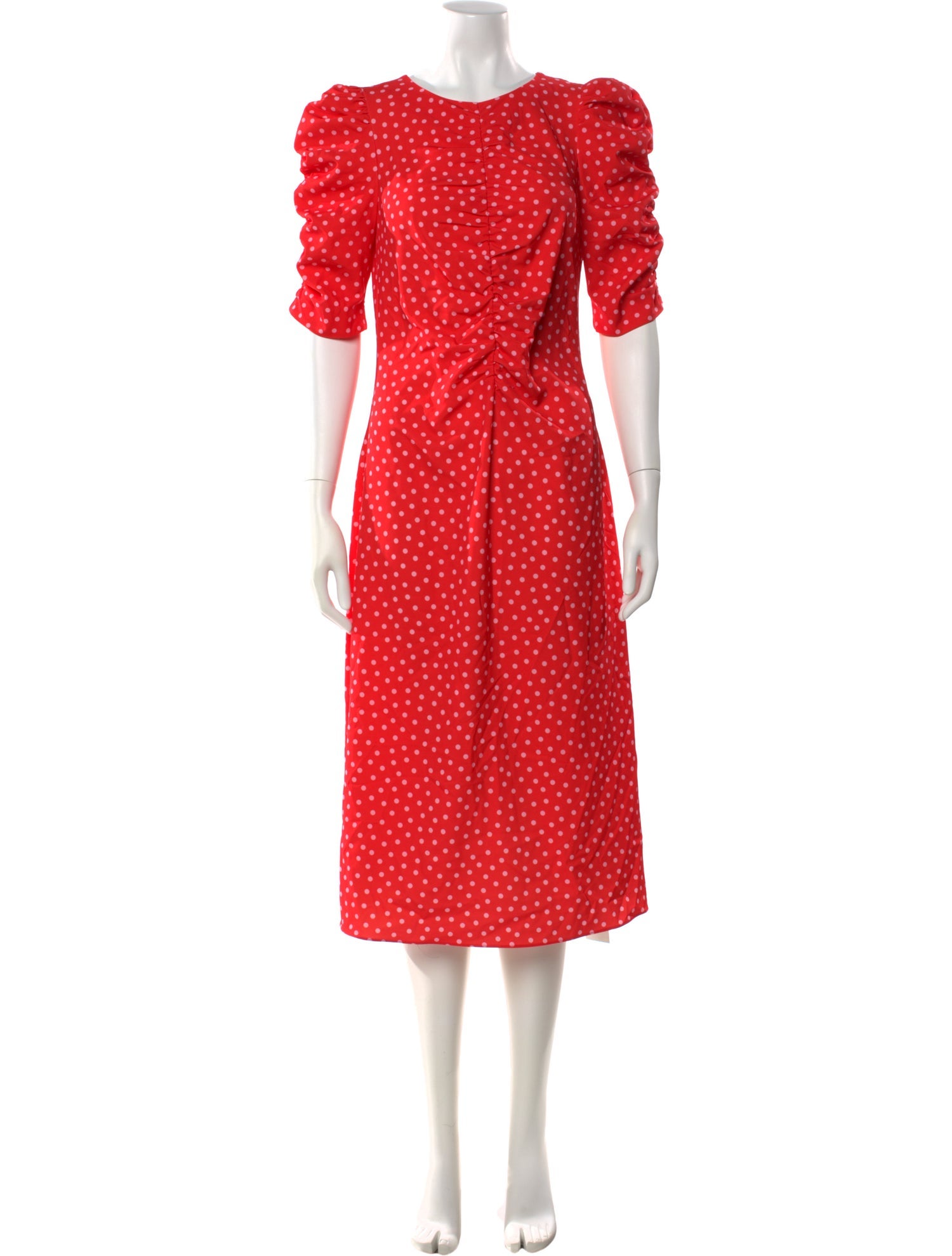 Kate Spade New York Polka Dot Print Midi Length Dress w/ Tags