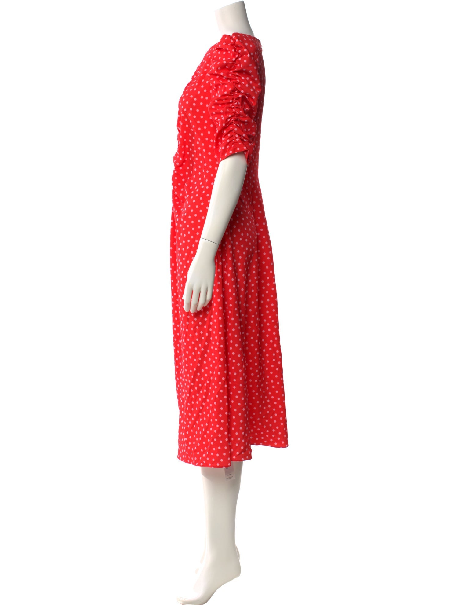Kate Spade New York Polka Dot Print Midi Length Dress w/ Tags