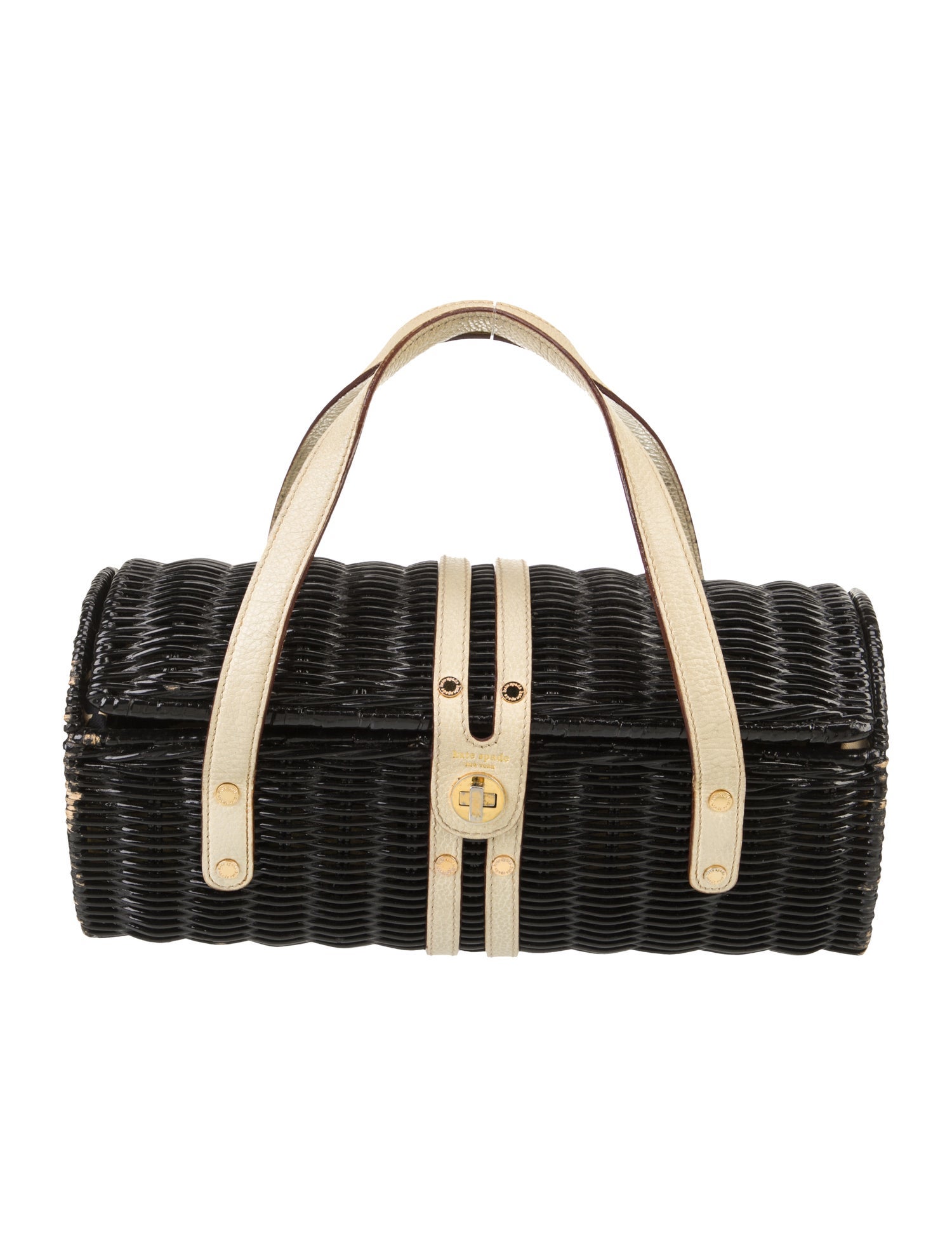 Kate Spade New York Wicker Top Handle Bag
