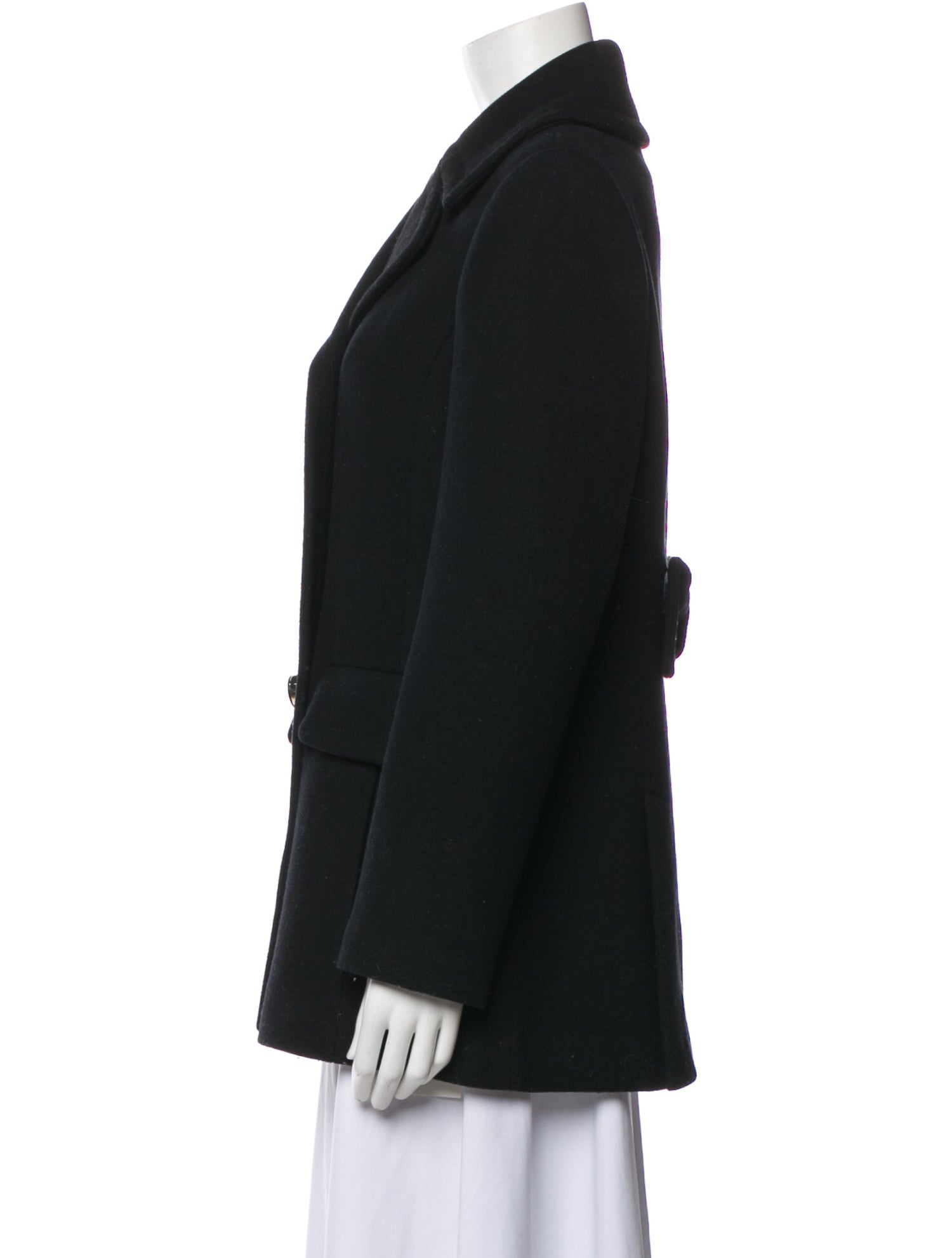 Kate Spade New York Linen Peacoat